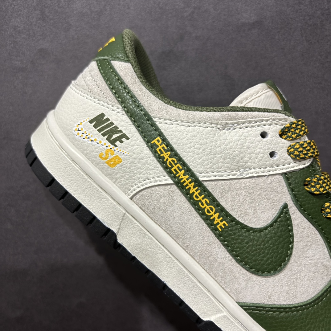 图片[6]-【定制版】Nk SB Dunk Low 小雏菊系列 猪八绿勾 周年高端定制 低帮休闲板鞋 DJ2024-072rn#定制鞋盒 大厂纯原品质出货 超高清洁度 皮料切割干净无任何毛边 细节完美 r 尺码：36 36.5 37.5 38 38.5 39 40 40.5 41 42 42.5 43 44 44.5 45  编码：HXS340360-莆田鞋批发中心