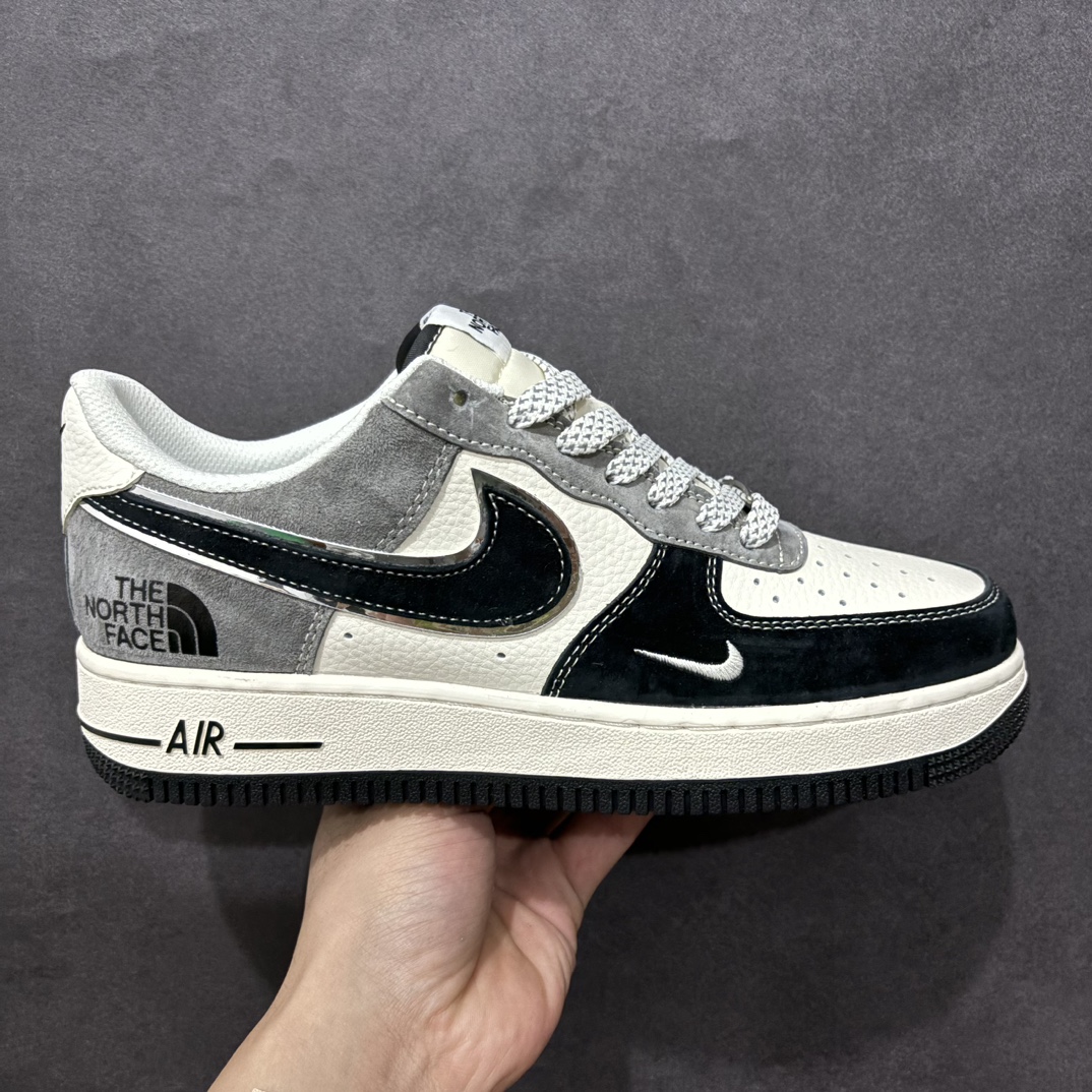 【定制版】Nk Air Force 1\’07 Low 北面联名 黑米灰 空军一号低帮休闲板鞋 XZ6188-976rn#原楦头原纸板 原装鞋盒 定制五金配件 内置全掌气垫 原厂鞋底 r 尺码：36 36.5 37.5 38 38.5 39 40 40.5 41 42 42.5 43 44 44.5 45  编码：HXS310320-莆田鞋批发中心