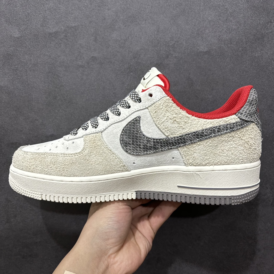 图片[2]-【公司级】Nk Air Force 1\’07 Low Supreme联名 灰蛇鳞 空军一号低帮休闲板鞋 DM6688-010rn#原楦头原纸板 原装鞋盒 定制五金配件 内置全掌气垫 原厂鞋底 r 尺码：36 36.5 37.5 38 38.5 39 40 40.5 41 42 42.5 43 44 44.5 45  编码：HXS310320-莆田鞋批发中心