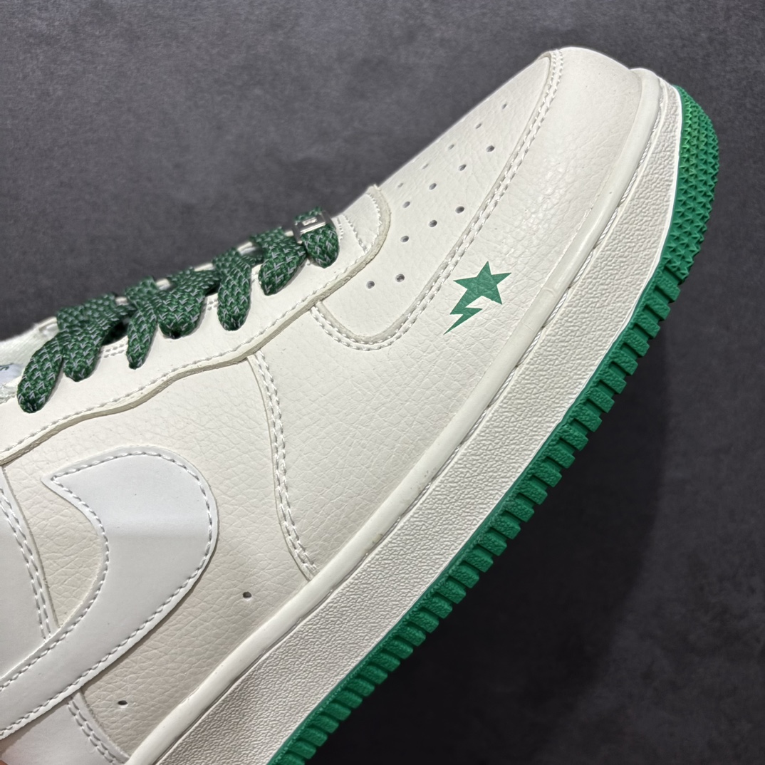 图片[5]-【特价福利】Nike Air Force 1 \’07 Low “Bape联名”空军一号 低帮 运动鞋 休闲鞋 折边针车 工艺难度大 原楦头原纸板 原装鞋盒 定制五金配件 内置全掌气垫 原厂鞋底货号：FG6688-102 Size：36 36.5 37.5 38 38.5 39 40 40.5 41 42 42.5 43 44 44.5 45 编码：CC190200-莆田鞋批发中心