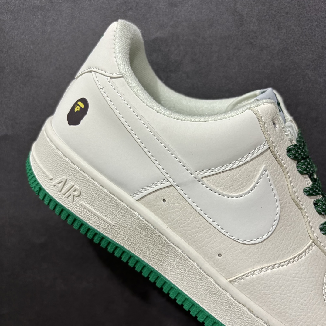 图片[6]-【特价福利】Nike Air Force 1 \’07 Low “Bape联名”空军一号 低帮 运动鞋 休闲鞋 折边针车 工艺难度大 原楦头原纸板 原装鞋盒 定制五金配件 内置全掌气垫 原厂鞋底货号：FG6688-102 Size：36 36.5 37.5 38 38.5 39 40 40.5 41 42 42.5 43 44 44.5 45 编码：CC190200-莆田鞋批发中心