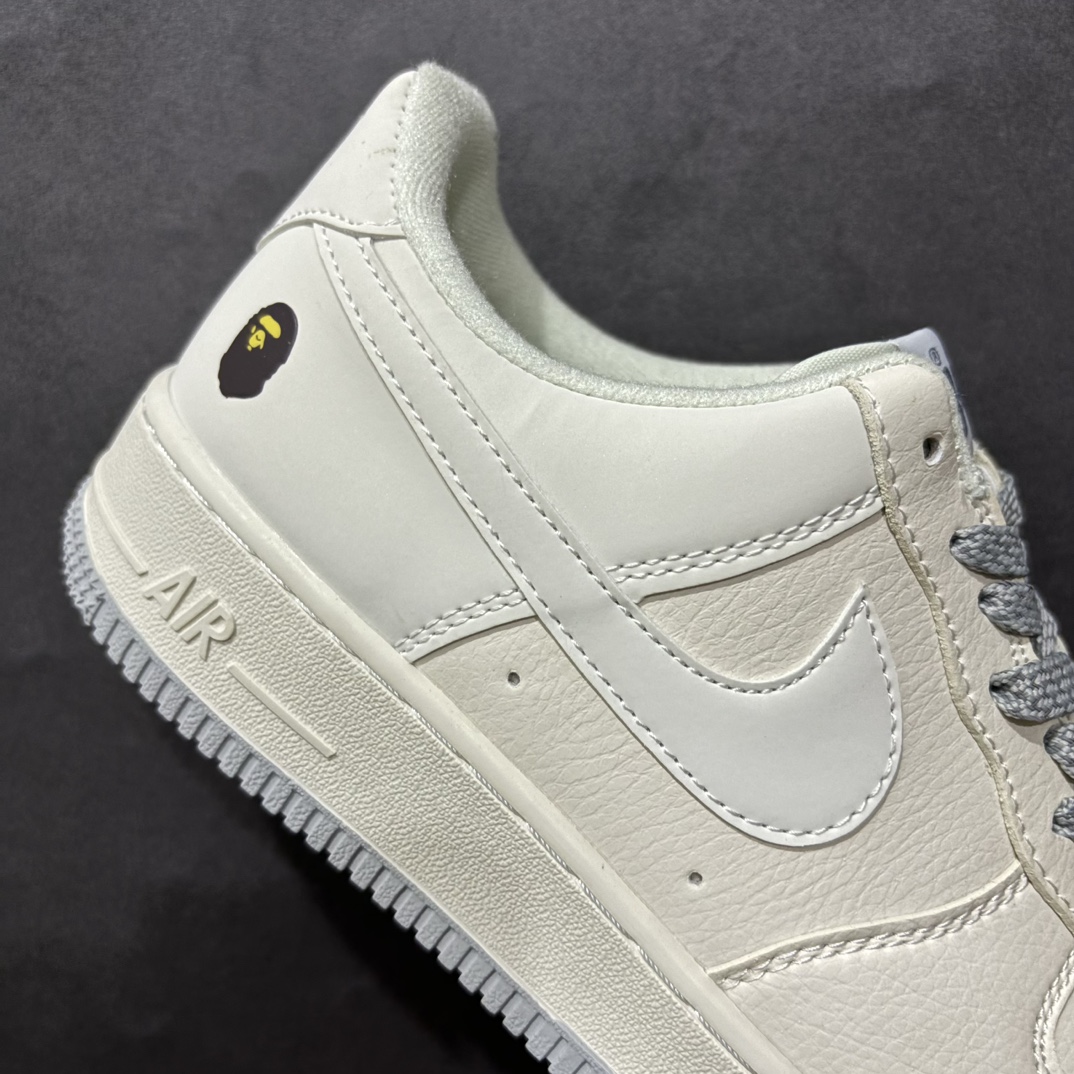 图片[6]-【特价福利】Nike Air Force 1 \’07 Low “Bape联名”空军一号 低帮 运动鞋 休闲鞋 折边针车 工艺难度大 原楦头原纸板 原装鞋盒 定制五金配件 内置全掌气垫 原厂鞋底货号：FG6688-104 Size：36 36.5 37.5 38 38.5 39 40 40.5 41 42 42.5 43 44 44.5 45 编码：CC190200-莆田鞋批发中心