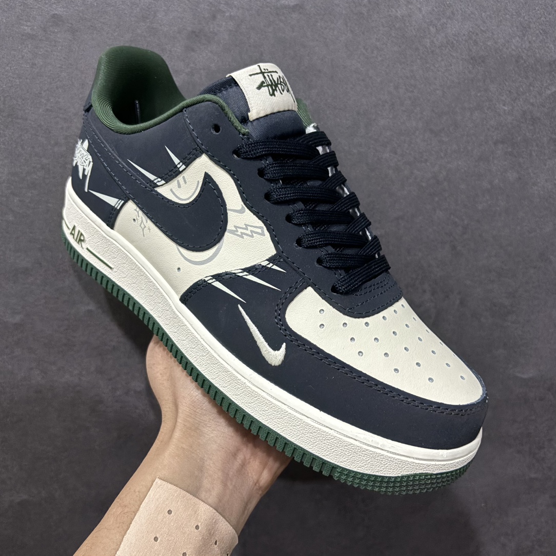 图片[3]-【公司级】Nike Air Force 1 Low 07 米藏蓝小钩原楦头原纸板 打造纯正低帮空军版型 专注外贸渠道 全掌内置蜂窝气垫原盒配件 原厂中底钢印、拉帮完美官方货号：KK1988 040 Size：36 36.5 37.5 38 38.5 39 40 40.5 41 42 42.5 43 44 44.5 45 编码：HXS310320-莆田鞋批发中心