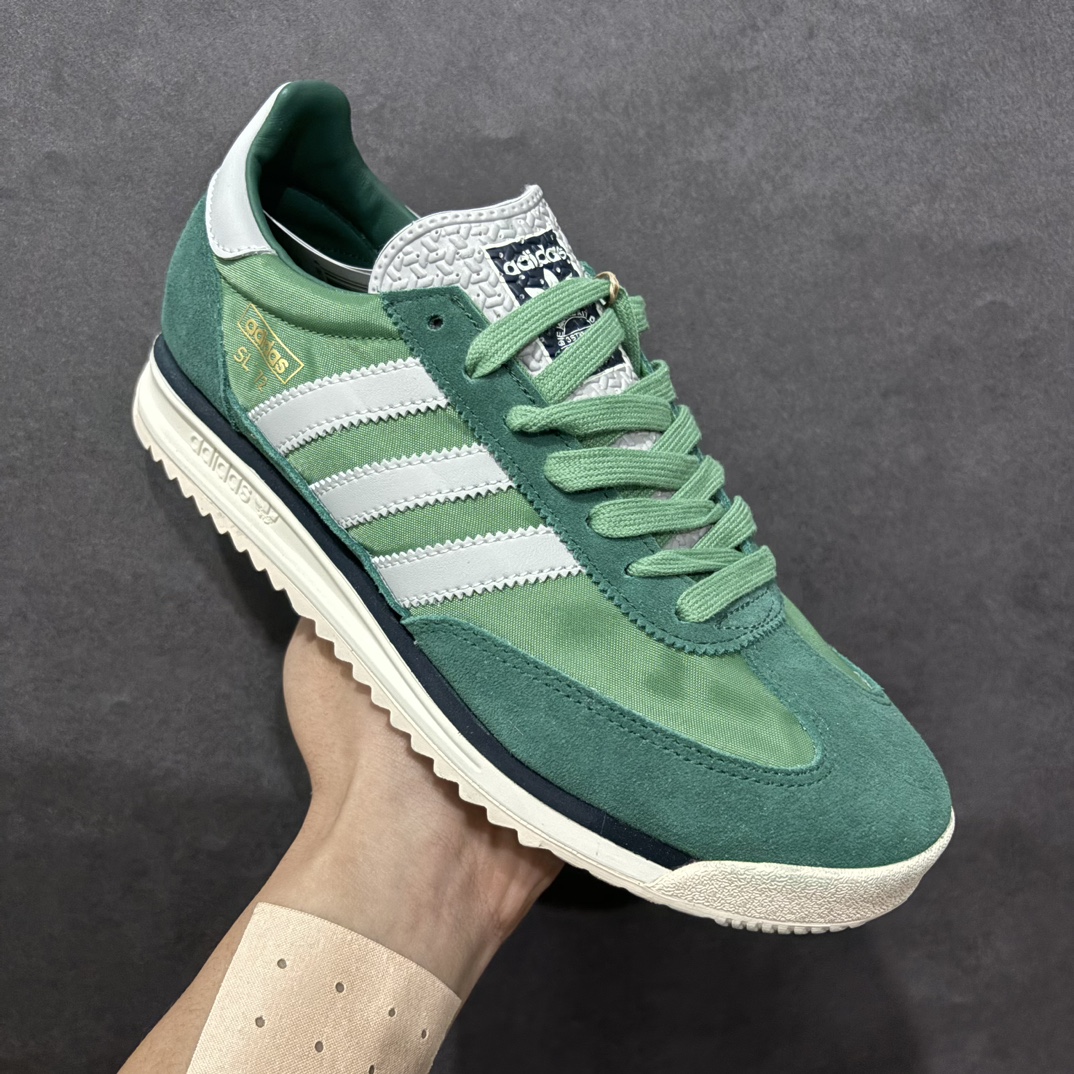 【K8纯原】Adidas Original SL72 OG 系列德训足球风百搭低帮休闲运动板鞋  IH8016