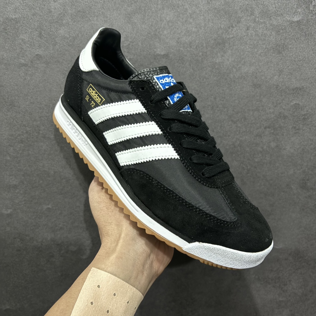 图片[3]-【K8纯原】Adidas Original SL72 OG 系列德训足球风百搭低帮休闲运动板鞋货号：JI1282nn原版开发 品质细节完美n正确版型 正确粗翻毛皮n采用高弹EVA+MODEL+RB三层组合底区别市面RB一体大底 三层组合鞋底重量与原鞋一致  尺码：36 36⅔ 37⅓ 38 38⅔ 39⅓ 40 40⅔ 41⅓ 42 42⅔ 43⅓ 44 44⅔ 45 编码：YB230250-莆田鞋批发中心