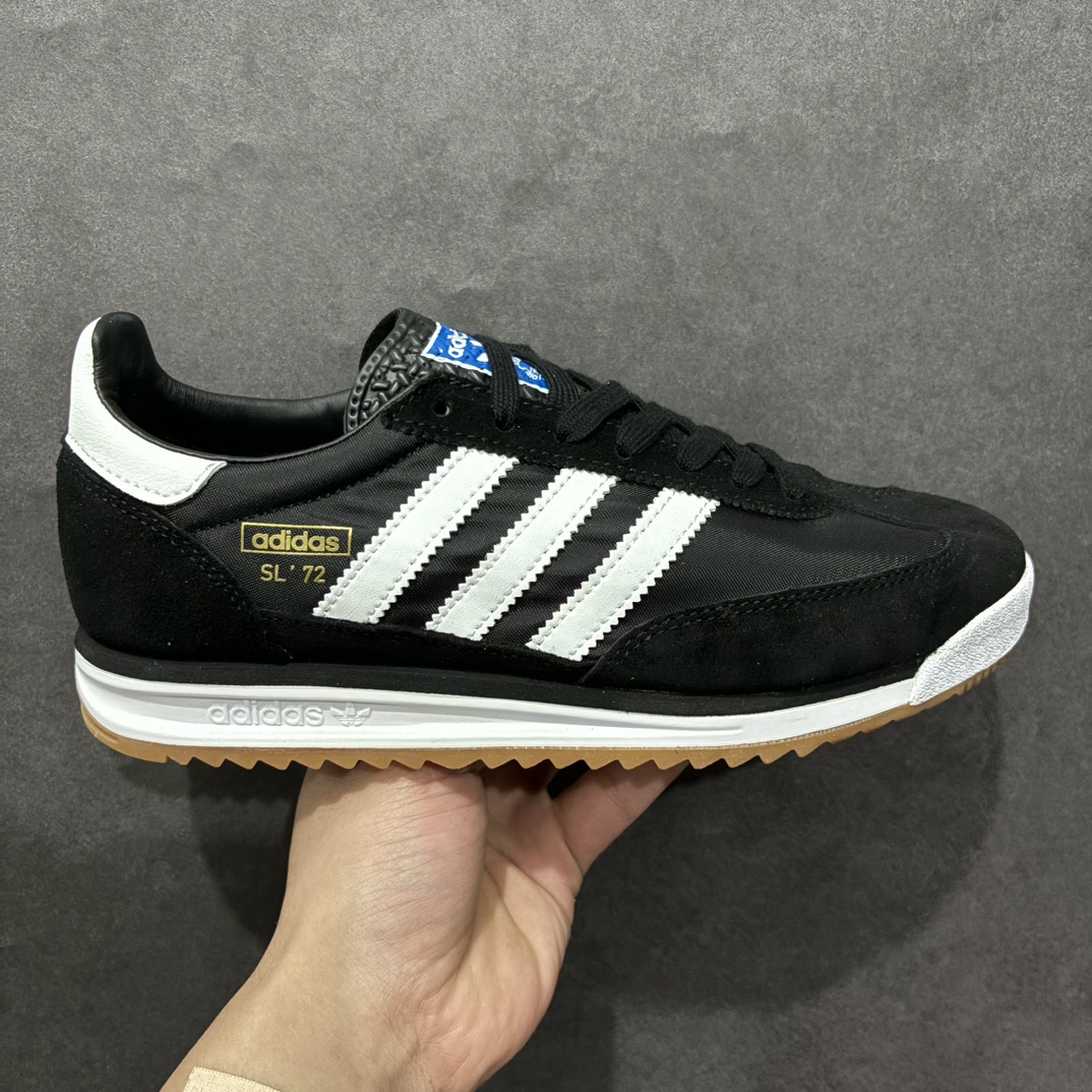 【K8纯原】Adidas Original SL72 OG 系列德训足球风百搭低帮休闲运动板鞋货号：JI1282nn原版开发 品质细节完美n正确版型 正确粗翻毛皮n采用高弹EVA+MODEL+RB三层组合底区别市面RB一体大底 三层组合鞋底重量与原鞋一致  尺码：36 36⅔ 37⅓ 38 38⅔ 39⅓ 40 40⅔ 41⅓ 42 42⅔ 43⅓ 44 44⅔ 45 编码：YB230250-莆田鞋批发中心