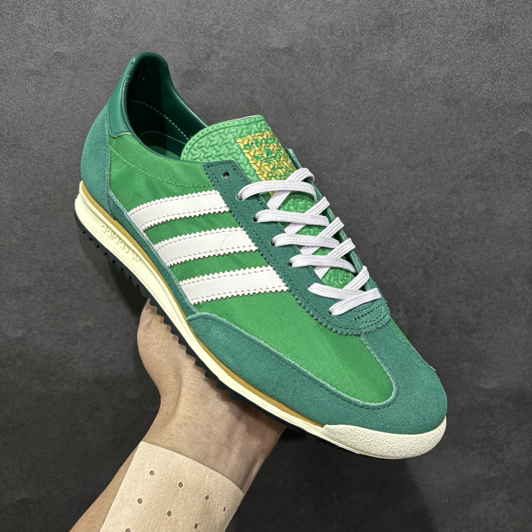 【K8纯原】Adidas Original SL72 OG 系列德训足球风百搭低帮休闲运动板鞋  IE3427