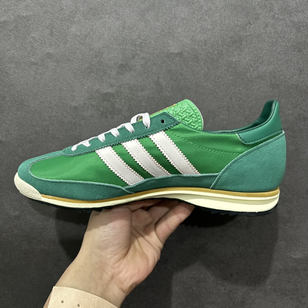 【K8纯原】Adidas Original SL72 OG 系列德训足球风百搭低帮休闲运动板鞋  IE3427