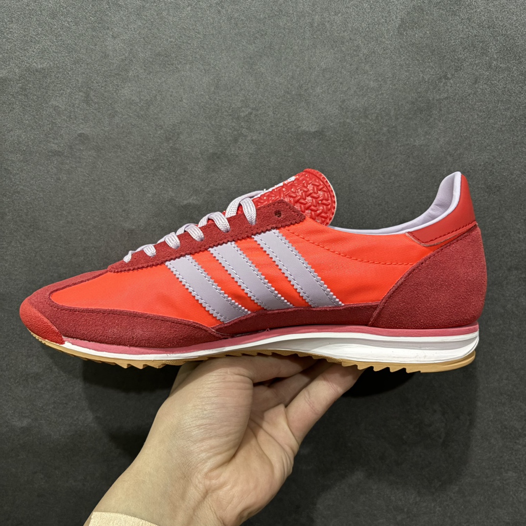 图片[2]-【K8纯原】Adidas Original SL72 OG 系列德训足球风百搭低帮休闲运动板鞋货号：JH7392nn原版开发 品质细节完美n正确版型 正确粗翻毛皮n采用高弹EVA+MODEL+RB三层组合底区别市面RB一体大底 三层组合鞋底重量与原鞋一致  尺码：36 36⅔ 37⅓ 38 38⅔ 39⅓ 40 40⅔ 41⅓ 42 42⅔ 43⅓ 44 44⅔ 45 编码：YB230250-莆田鞋批发中心