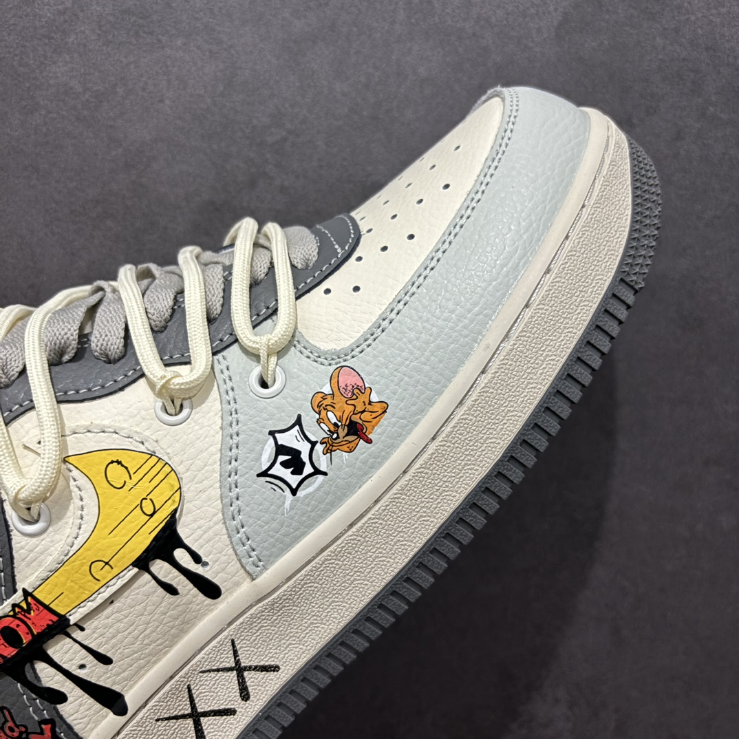 图片[5]-【公司级】Nike Air Force 1 Low 07 猫和老鼠涂鸦 米蓝绑带n原楦头原纸板 打造纯正低帮空军版型 专注外贸渠道 全掌内置蜂窝气垫原盒配件 原厂中底钢印、拉帮完美官方货号：KS6896 555 Size：36 36.5 37.5 38 38.5 39 40 40.5 41 42 42.5 43 44 44.5 45 编码：HXS310320-莆田鞋批发中心