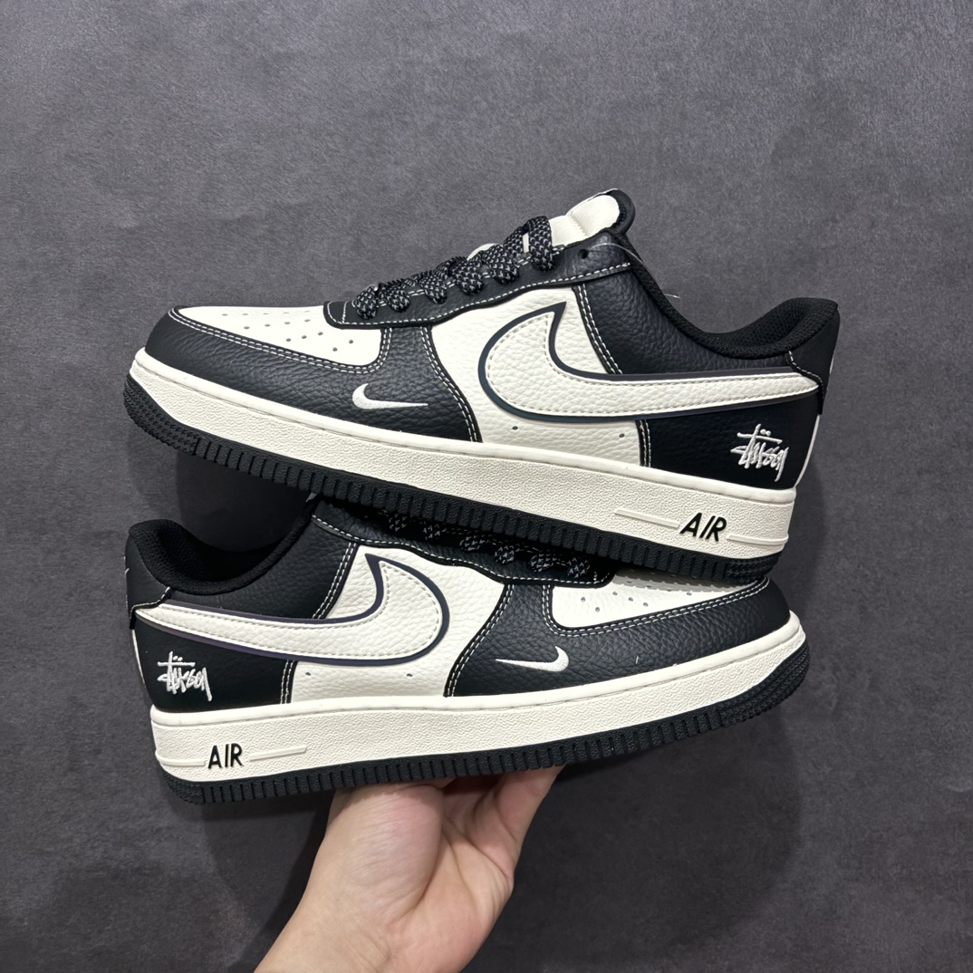  
Nk Air Force 1'07 Low 斯图西联名 黑白勾 空军一号低帮休闲板鞋 XZ6188-