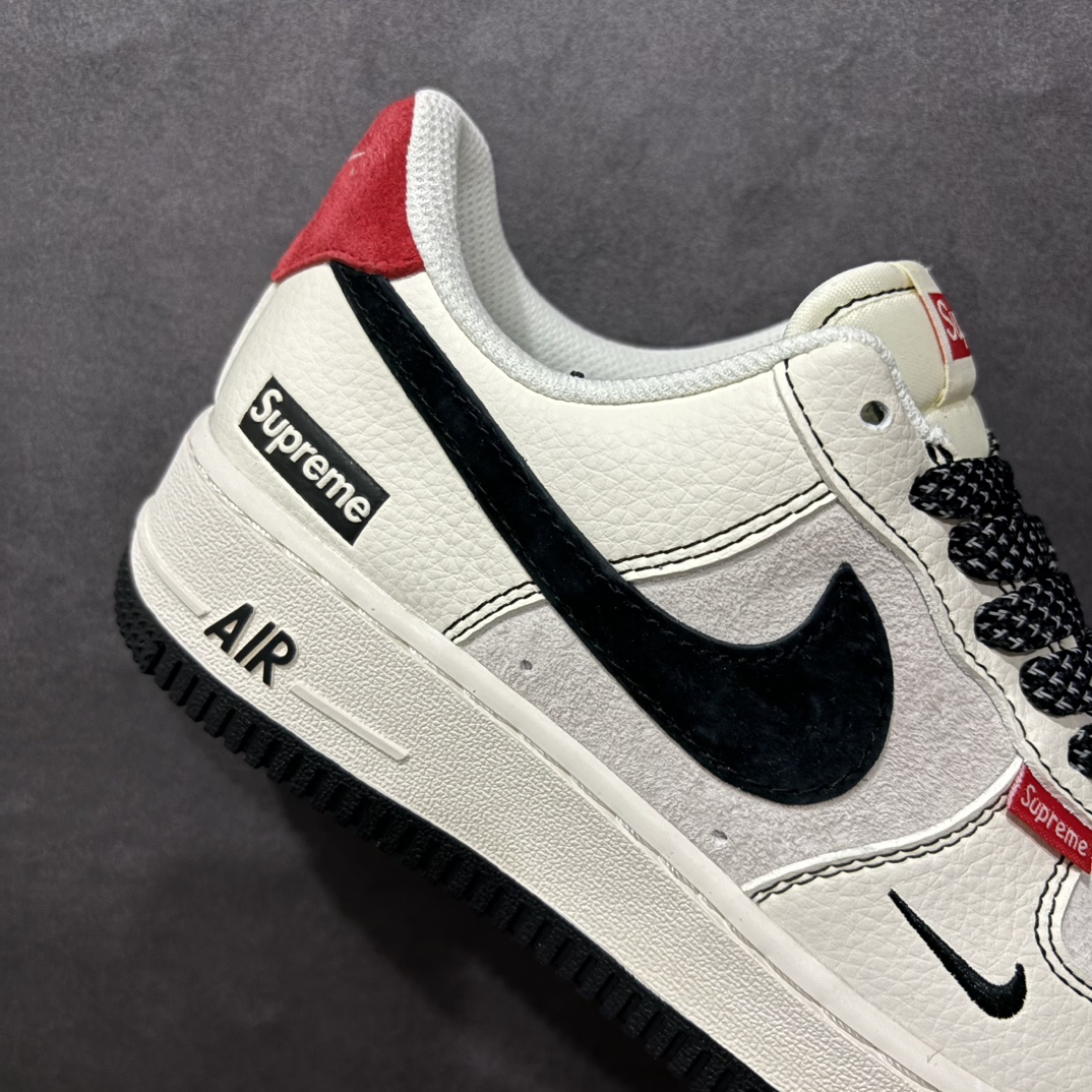 图片[6]-【公司级】Nk Air Force 1\’07 Low Supreme联名 米黑线猪八 空军一号低帮休闲板鞋 BB7518-012rn原楦头原纸板 原装鞋盒 定制五金配件 内置全掌气垫 原厂鞋底 r 尺码：36 36.5 37.5 38 38.5 39 40 40.5 41 42 42.5 43 44 44.5 45  编码：HXS310320-莆田鞋批发中心