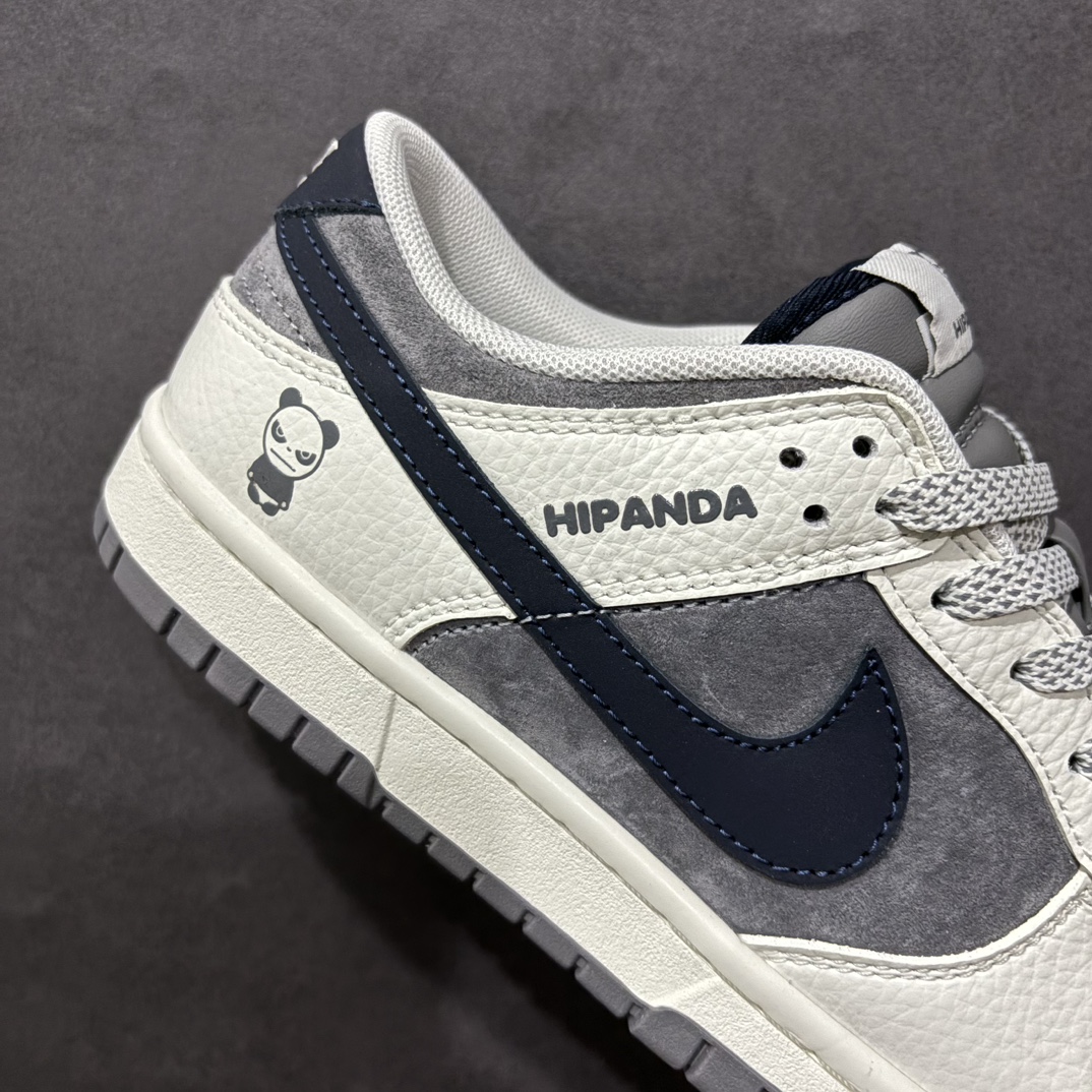 Nike SB Dunk Low“暴力熊联名——白灰深蓝钩周年高端定制 低帮休闲板鞋   CY5979-105