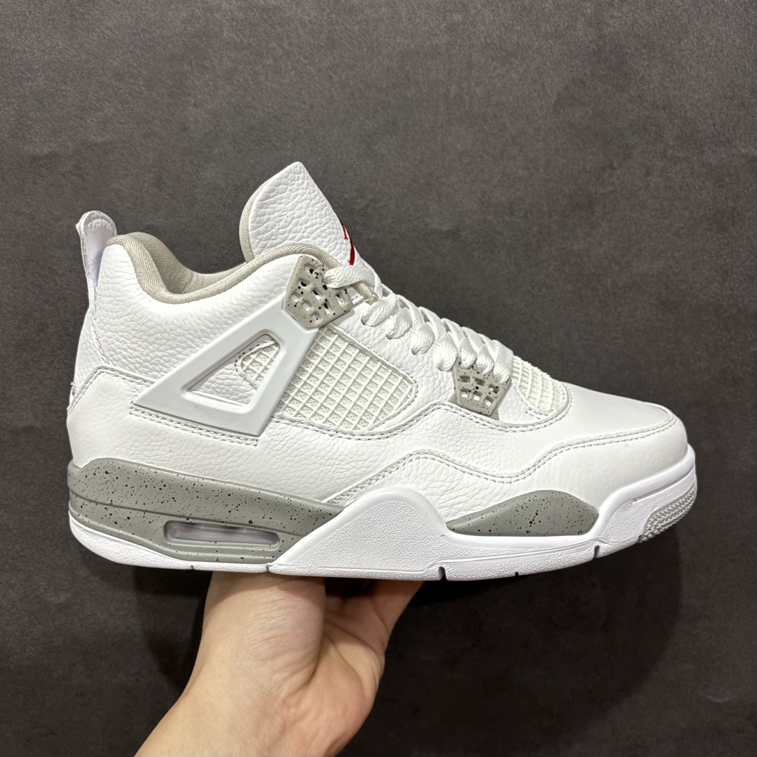 【头层跑量版】Air Jordan AJ4 Retro 系列n区分市面的各种假特价n全头层皮料 大底有正确刷漆n真材实料 做工扎实 拒绝劣质品质n原纸板楦头开发 完美鞋型 鞋柜必备鞋款 终端现货供应品质可见 真正好货福利白菜价💪🏻 尺码：40-46含半码 编码：WE260280-莆田鞋批发中心