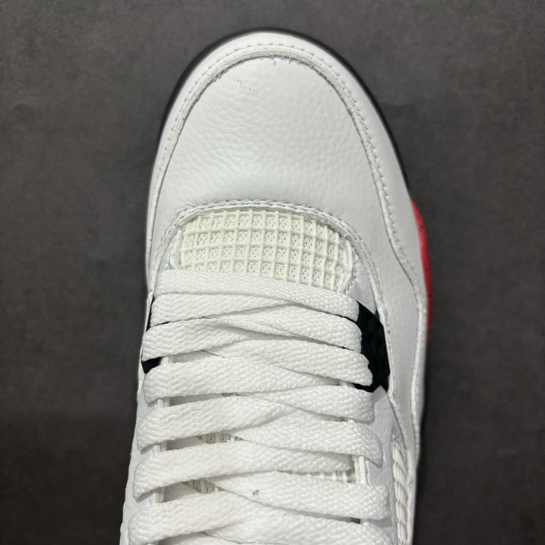 图片[8]-【头层跑量版】Air Jordan AJ4 Retro 系列n区分市面的各种假特价n全头层皮料 大底有正确刷漆n真材实料 做工扎实 拒绝劣质品质n原纸板楦头开发 完美鞋型 鞋柜必备鞋款 终端现货供应品质可见 真正好货福利白菜价💪🏻 尺码：40-46含半码 编码：WE260280-莆田鞋批发中心