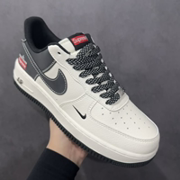   
【定制版】Nk Air Force 1'07 Low 石头岛Supreme联名 米黑拼接 空军一号