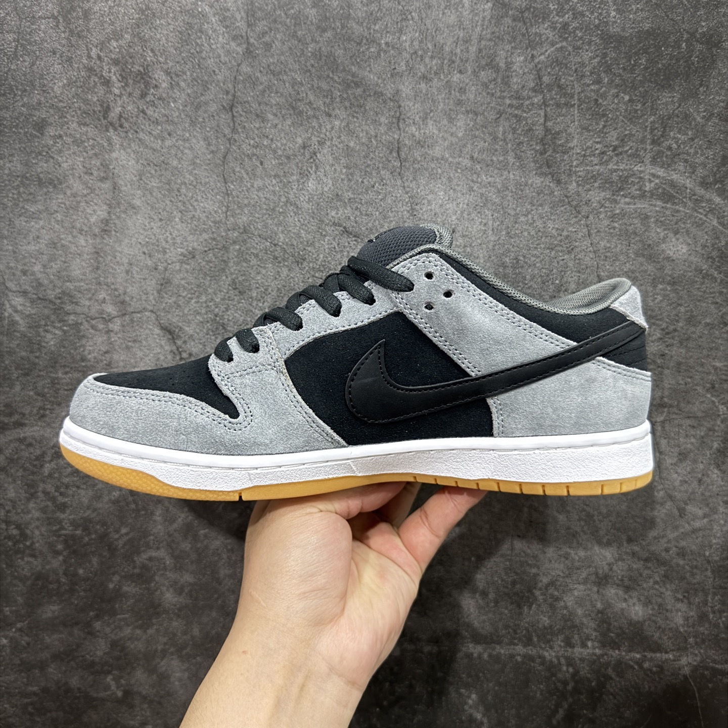 240 纯原Z版Nike SB Dunk Low Dunk SB 黑灰生胶 灰黑色 低帮运动休闲滑板鞋 HF3063-001