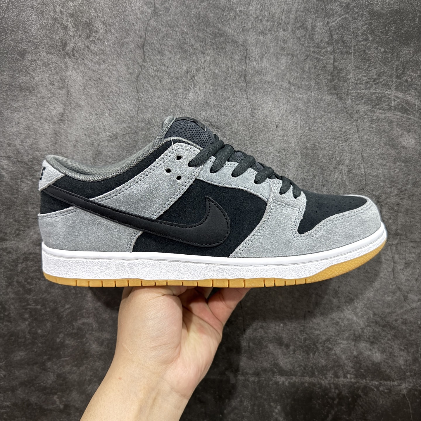 240 纯原Z版Nike SB Dunk Low Dunk SB 黑灰生胶 灰黑色 低帮运动休闲滑板鞋 HF3063-001