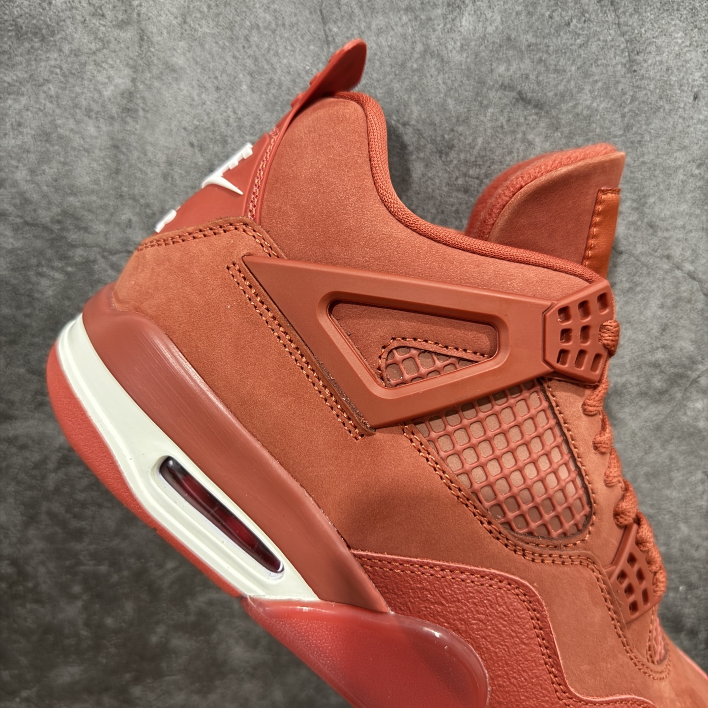 420 原厂版 Nigel Sylvester x Air Jordan AJ4 “Brick by Brick” 联名红砖 HF4340-800