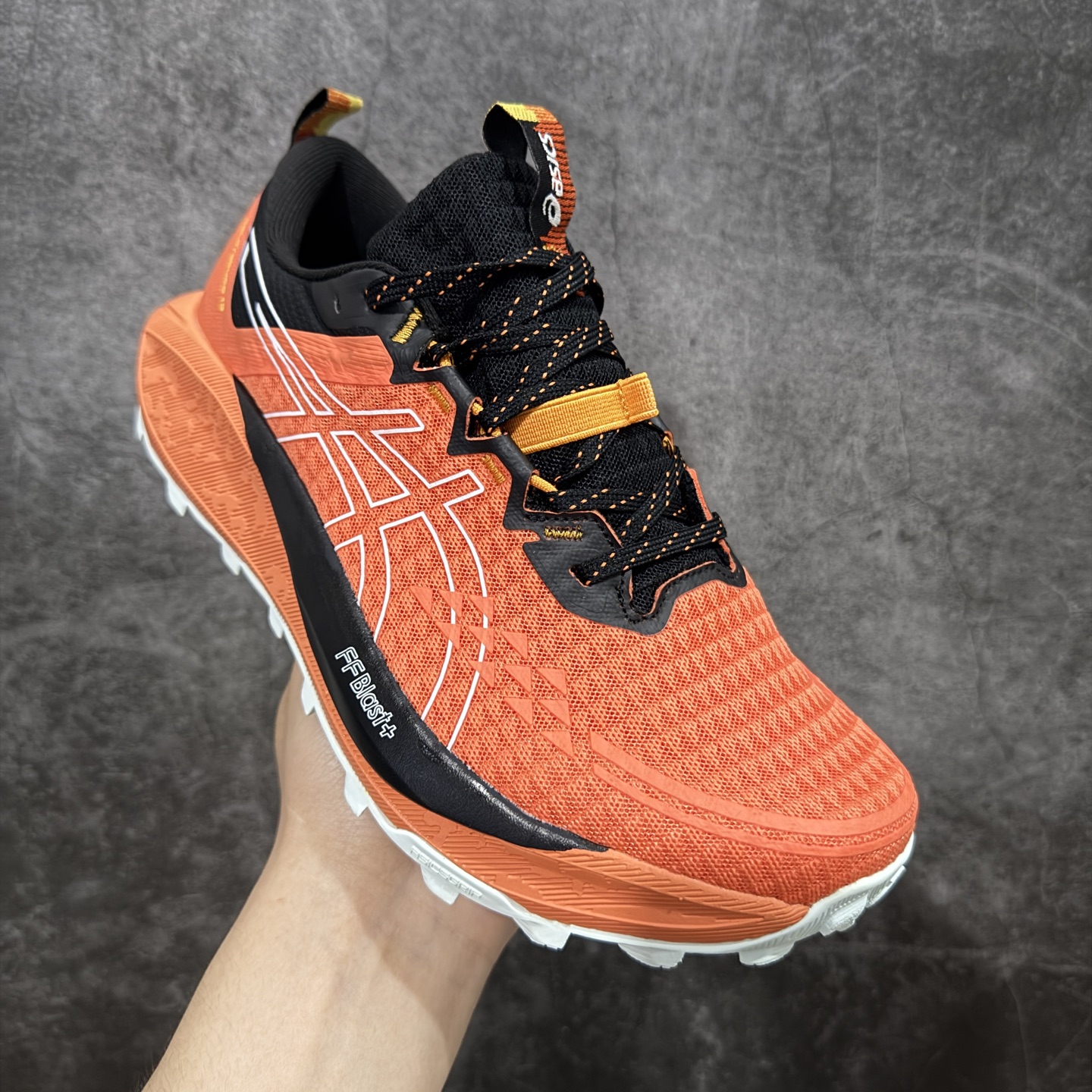 图片[3]-【公司级】Asics Gel-Trabuco 13 亚瑟士复古透气休闲鞋缓震男子耐磨跑步鞋  #鞋面采用无缝线鞋面，贴合脚型，穿着舒适；中底360°环绕式GL，提供良好的缓冲性能；  尺码：36 37 37.5 38 39 39.5 40 40.5 41.5 42 42.5 43.5 44 45-选品中心