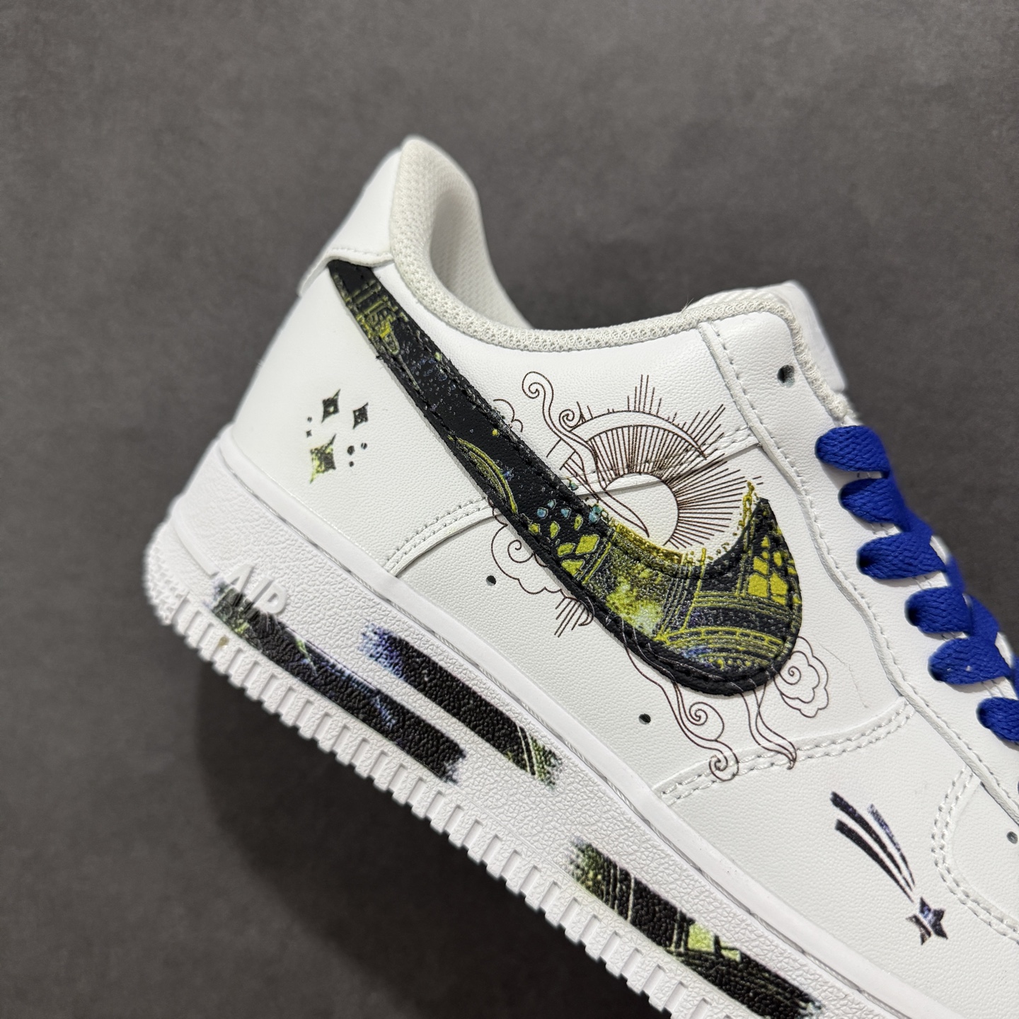 260 定制版Nike Air Force 1'07 Low 星座系列 空军一号低帮休闲板鞋 ZH0316-069