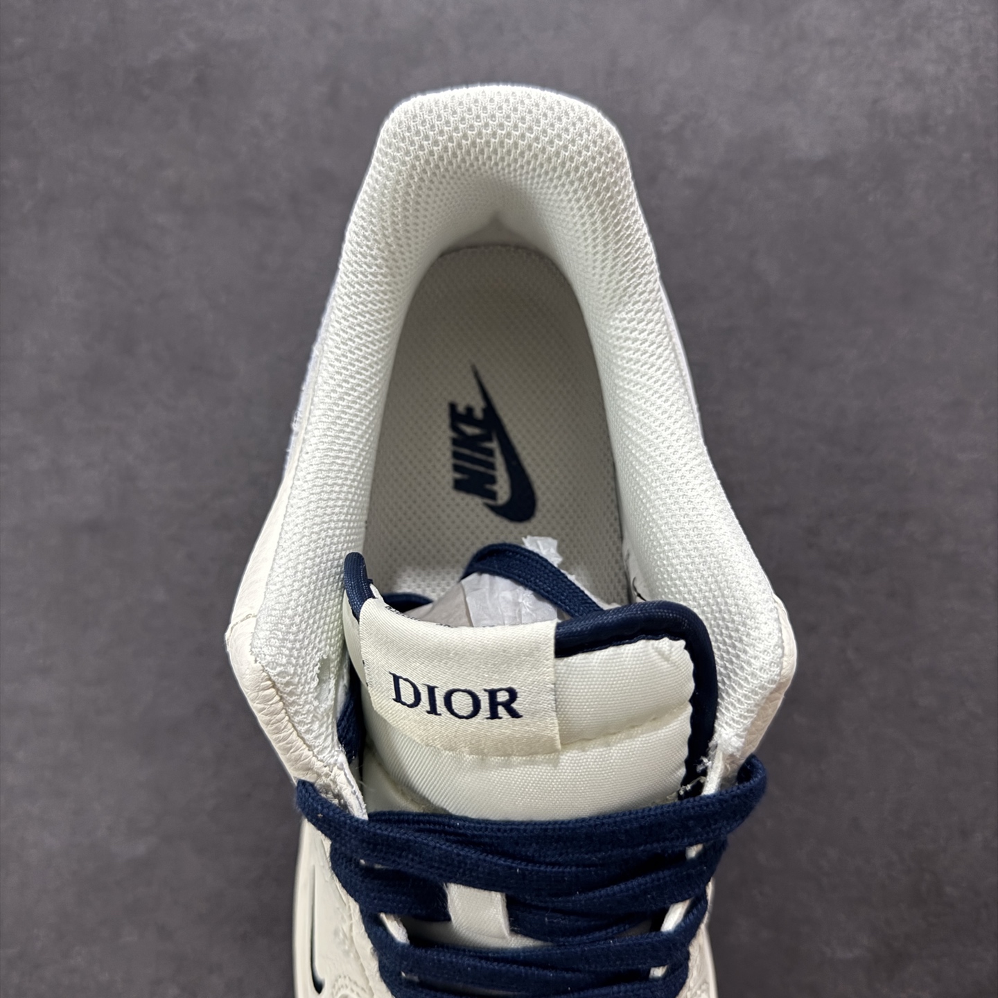 260 定制版Nike Air Force 1'07 Low 迪奥联名 蓝炫彩勾 空军一号低帮休闲板鞋 XS1958-569