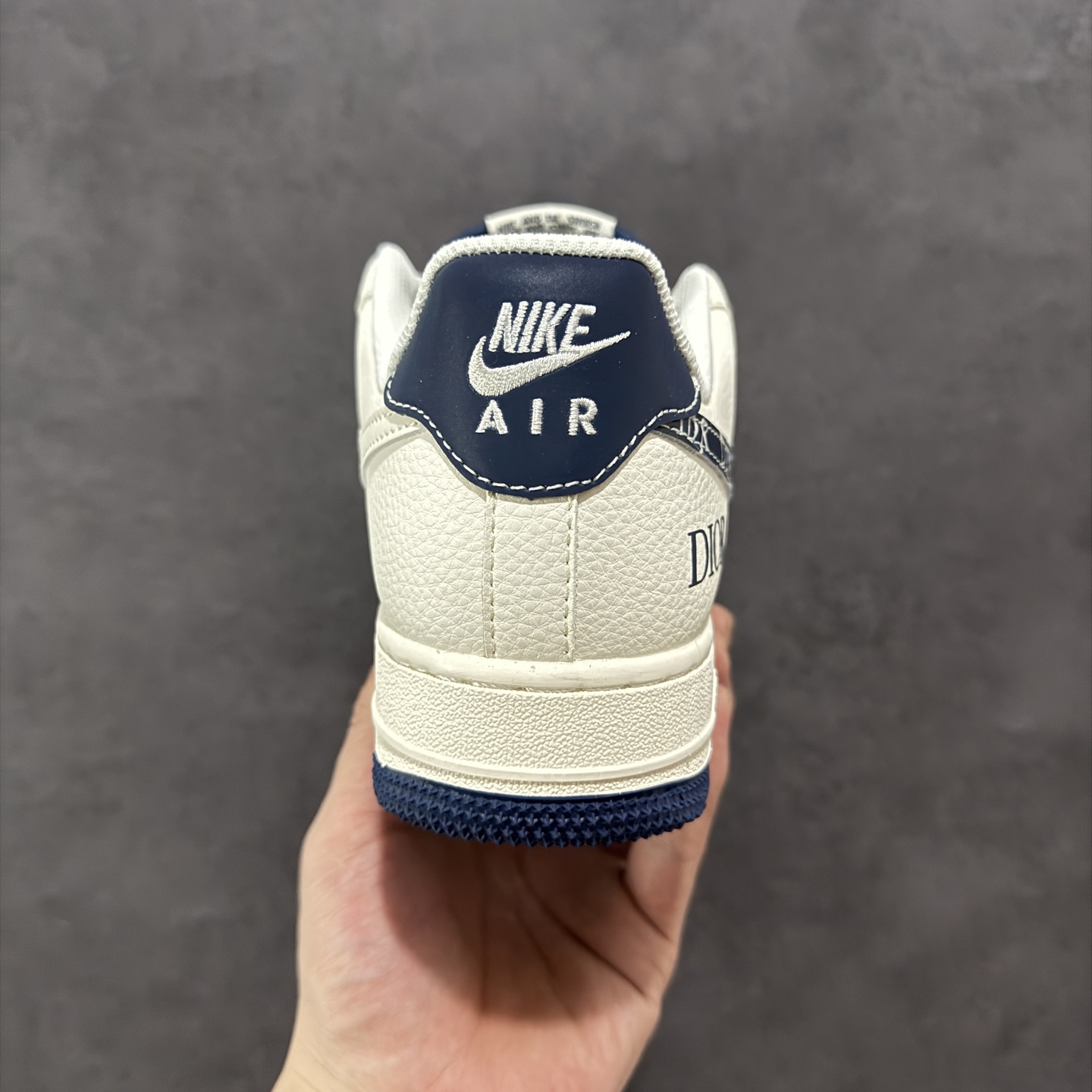 260 定制版Nike Air Force 1'07 Low 迪奥联名 蓝炫彩勾 空军一号低帮休闲板鞋 XS1958-569