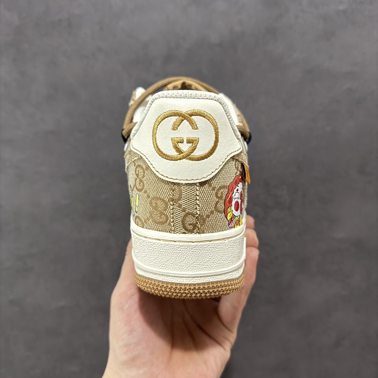 260 定制版Nike Air Force 1'07 Low ”McDonald's” 麦当劳 空军一号低帮休闲运动绑带板鞋 BD0077-111