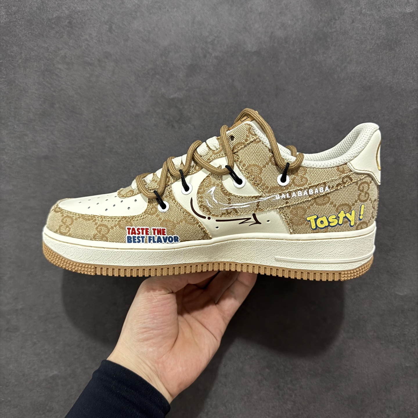 260 定制版Nike Air Force 1'07 Low ”McDonald's” 麦当劳 空军一号低帮休闲运动绑带板鞋 BD0077-111