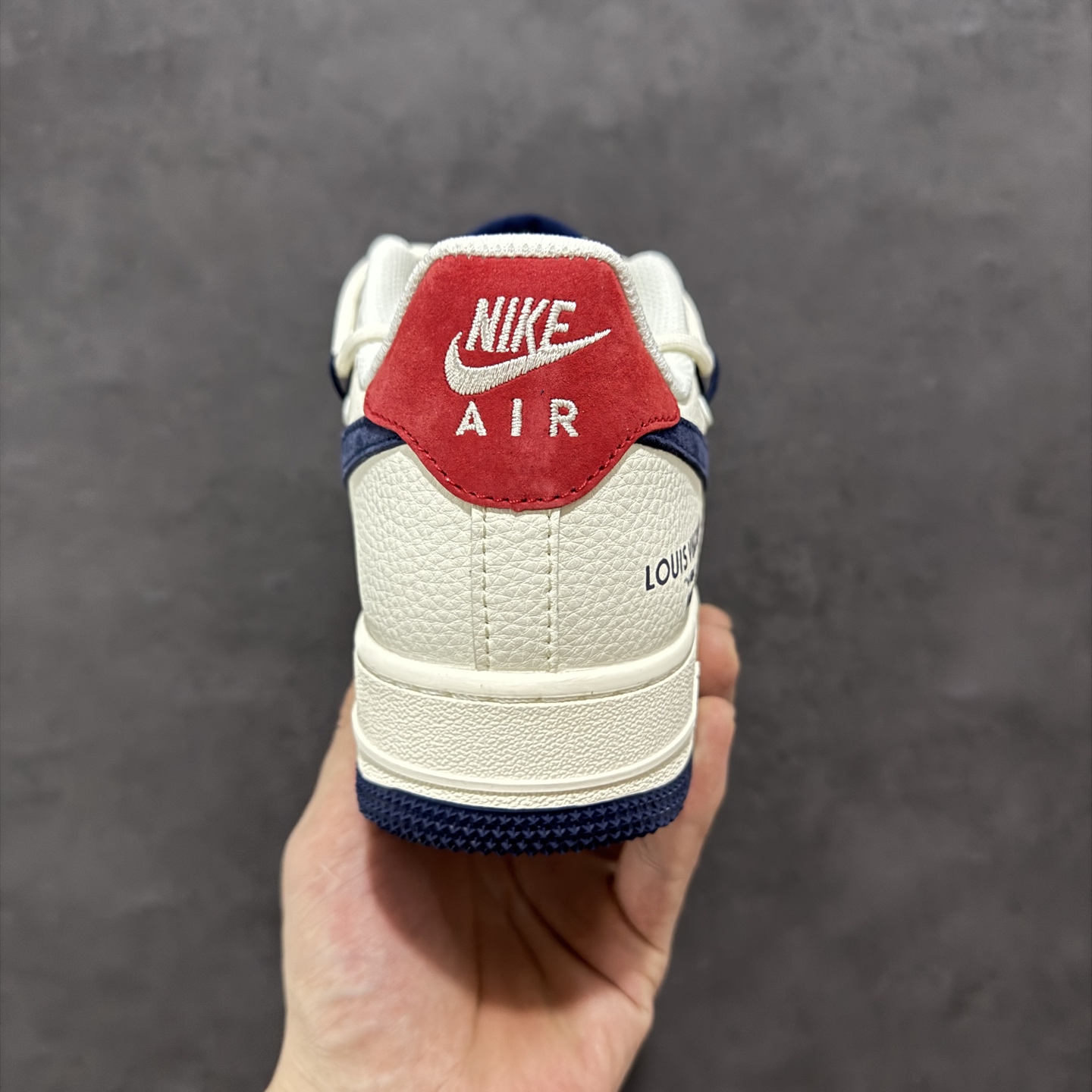 260 定制版Nike Air Force 1'07 Low LV联名 蓝勾抽绳 空军一号低帮休闲板鞋 DM6868-083