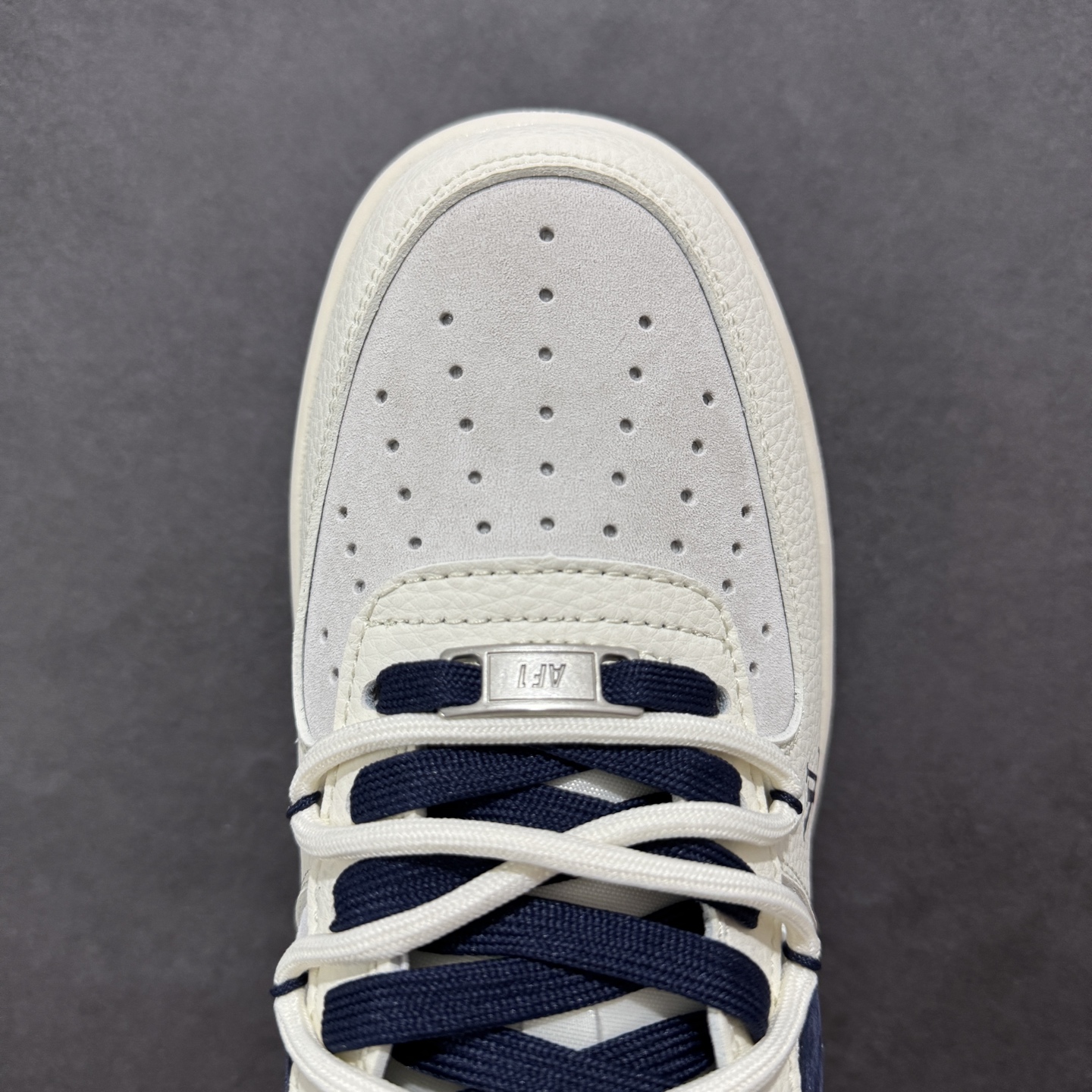 260 定制版Nike Air Force 1'07 Low LV联名 蓝勾抽绳 空军一号低帮休闲板鞋 DM6868-083