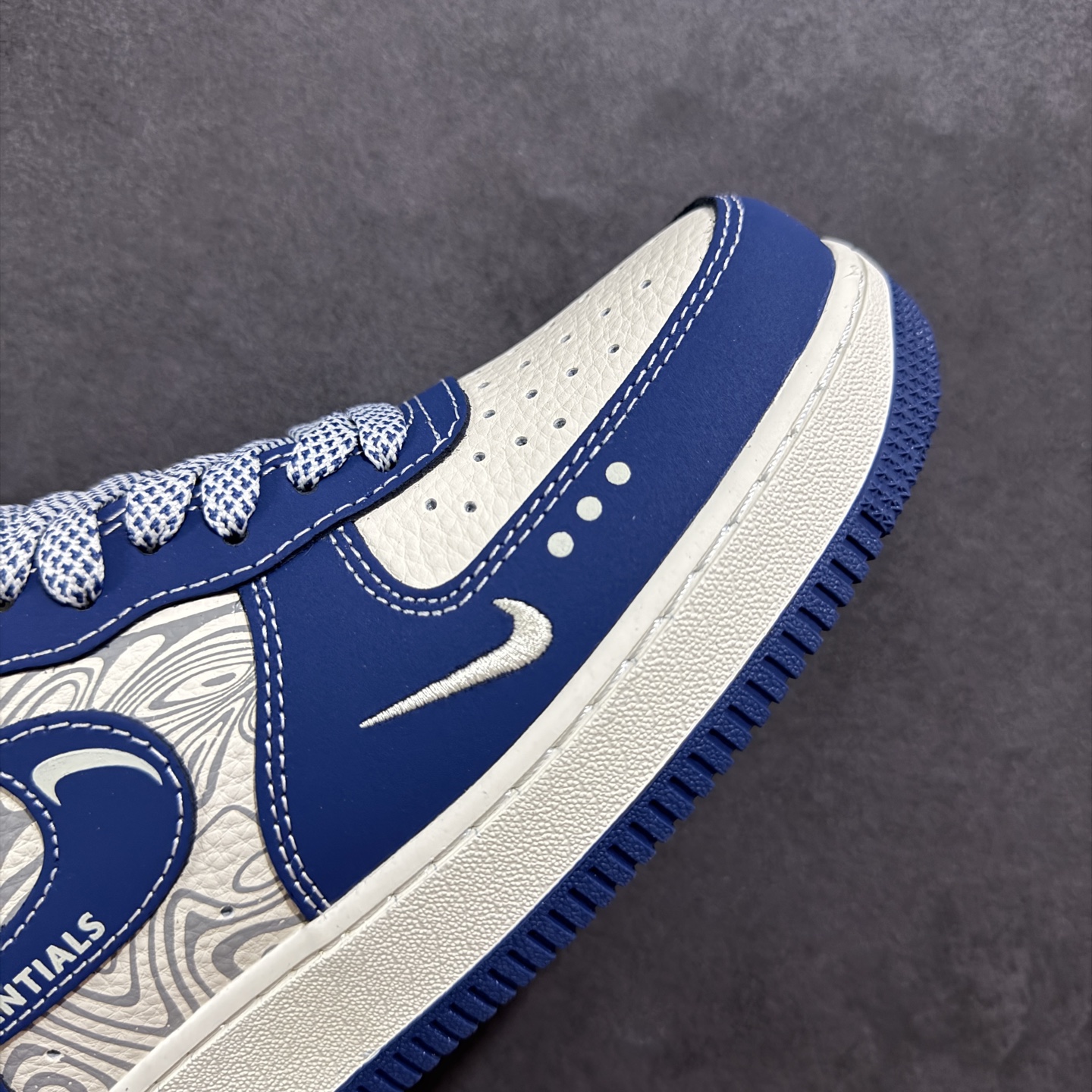 260 定制版Nike Air Force 1'07 Low FOG联名 米蓝波纹 空军一号低帮休闲板鞋 KK1988-079