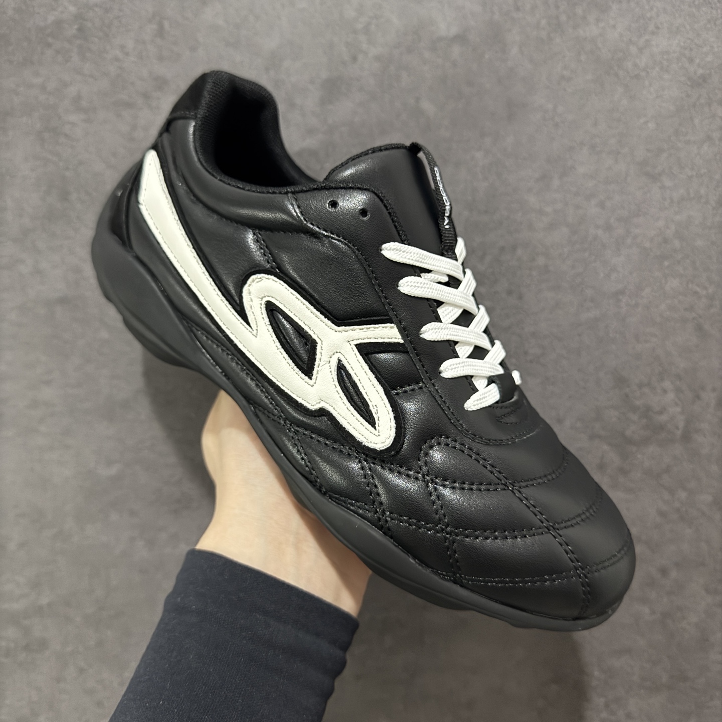 图片[3]-【公司级】GOOD BAI 白敬亭同款 复古时尚流浪鞋 广东大厂货 2025春夏新品 网纹格 赛车鞋设计搭配做旧效果 是又酷又浪漫 千禧复古感 脚感特别 轻盈舒适~ 内增高设计 穿着更好搭配 尺码：35 36 37 38 39 40-选品中心