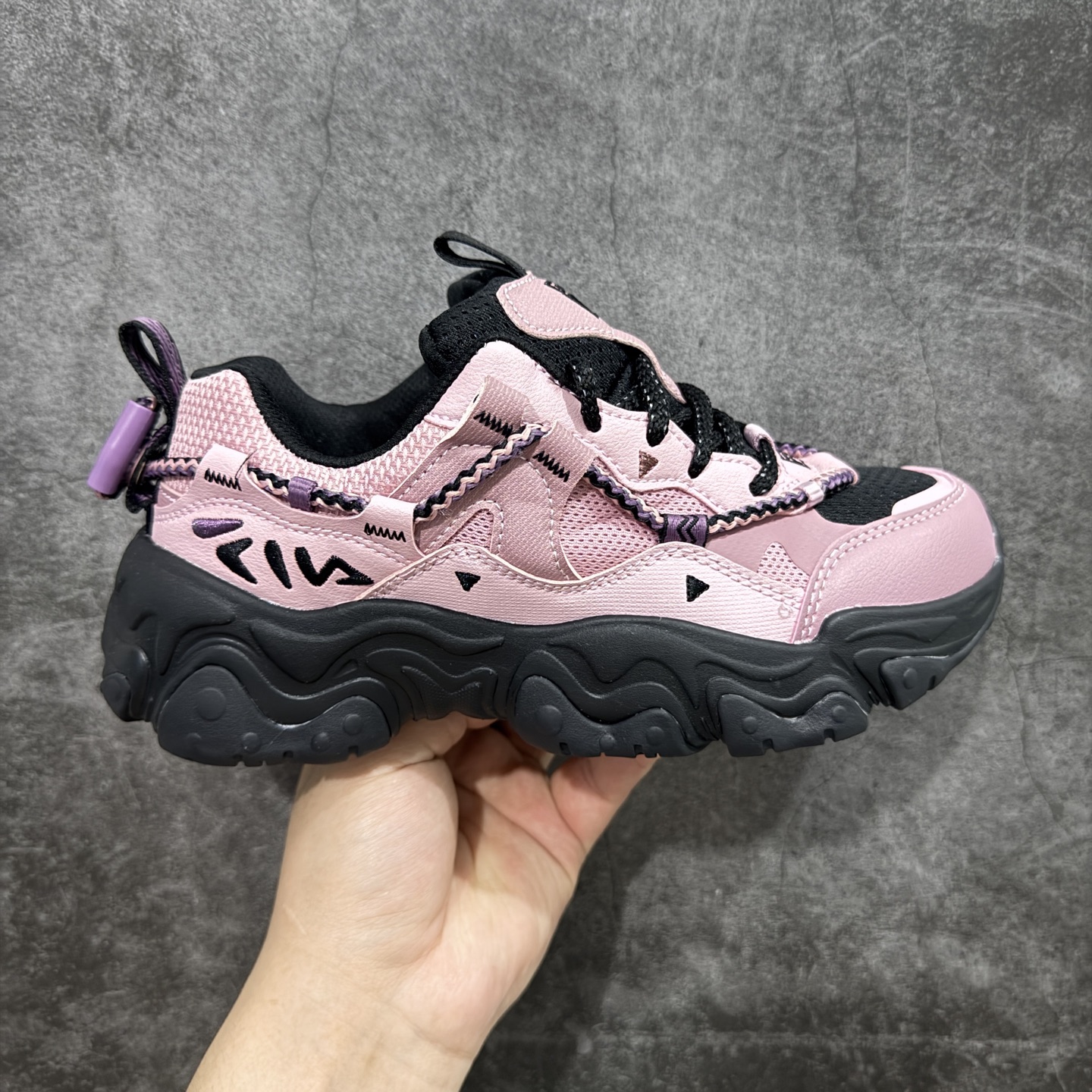  
纯原斐乐Fila Core Fashion Fluid 5 猫爪5.0系列低帮复古老爹风潮流休闲运动