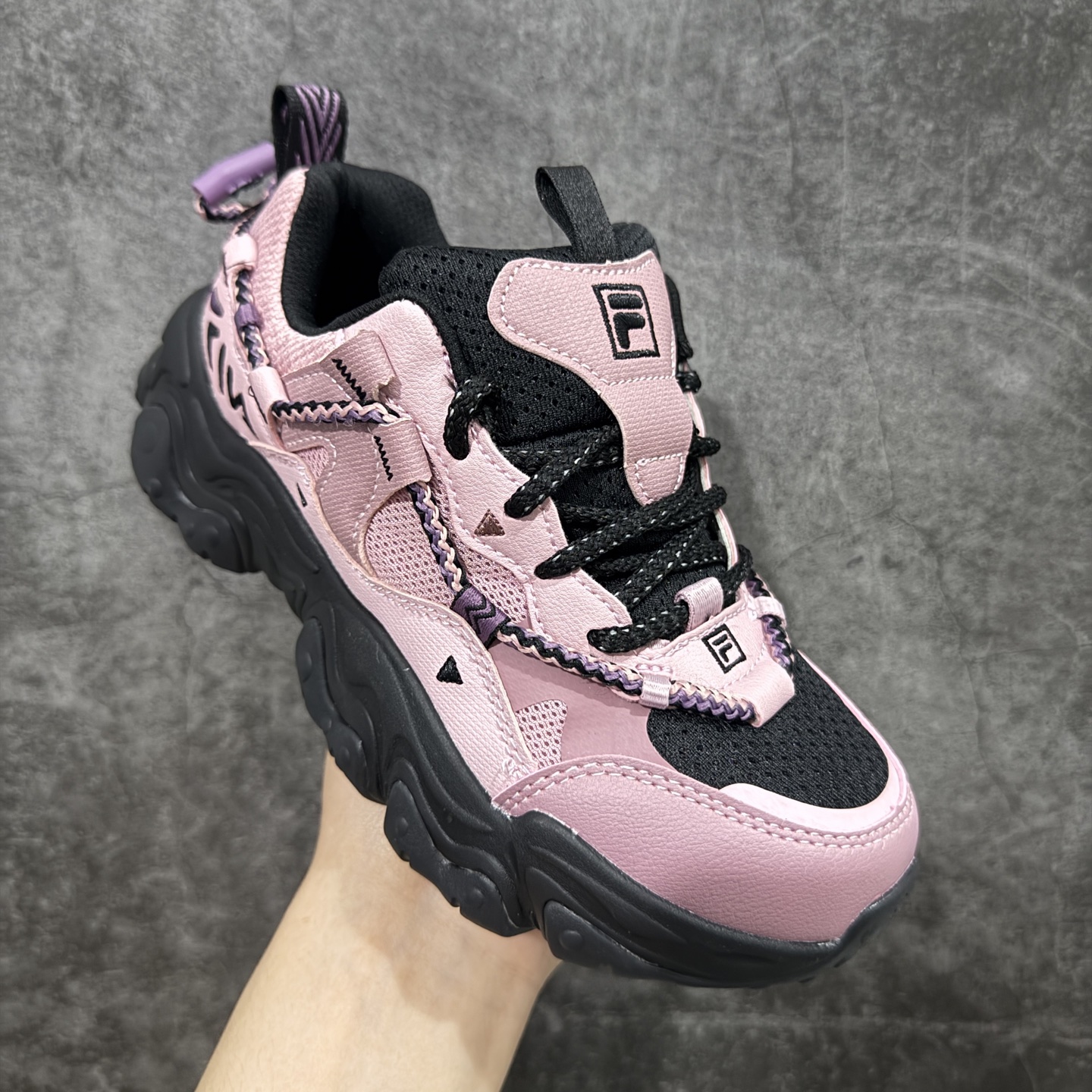  
纯原斐乐Fila Core Fashion Fluid 5 猫爪5.0系列低帮复古老爹风潮流休闲运动