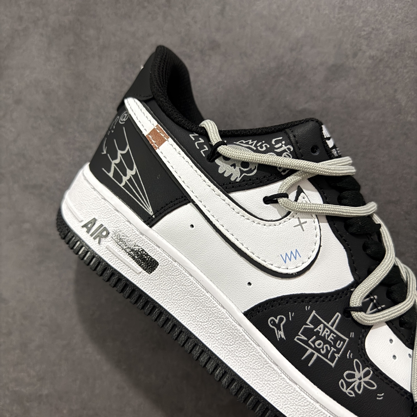 260 定制版官方爆款定制 Nike Air Force 1 Low’07 牛仔很忙 空军一号绑带低帮休闲板鞋 ZH0316-071
