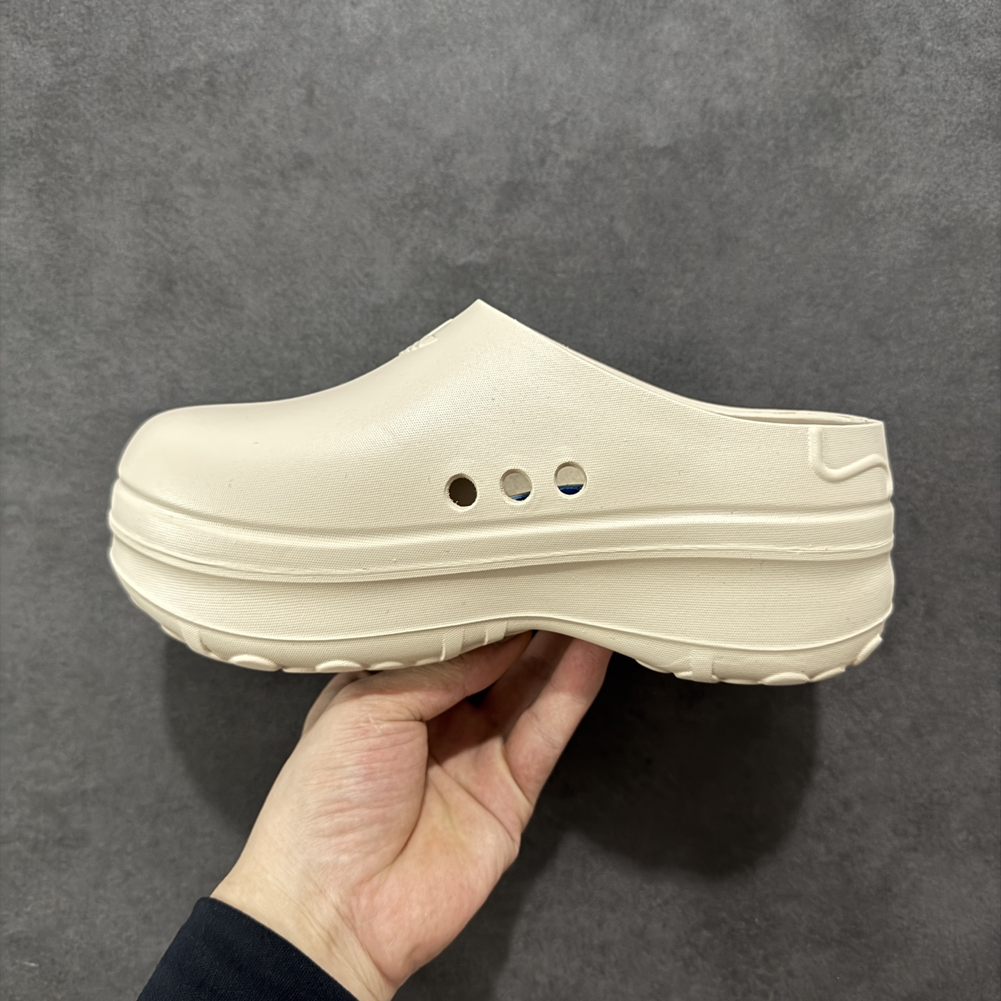110 cs版本AD Adifom Stan Smith Platform Mule史密斯原型改良系列穆勒风松糕厚底休闲包头露跟凉鞋式拖鞋