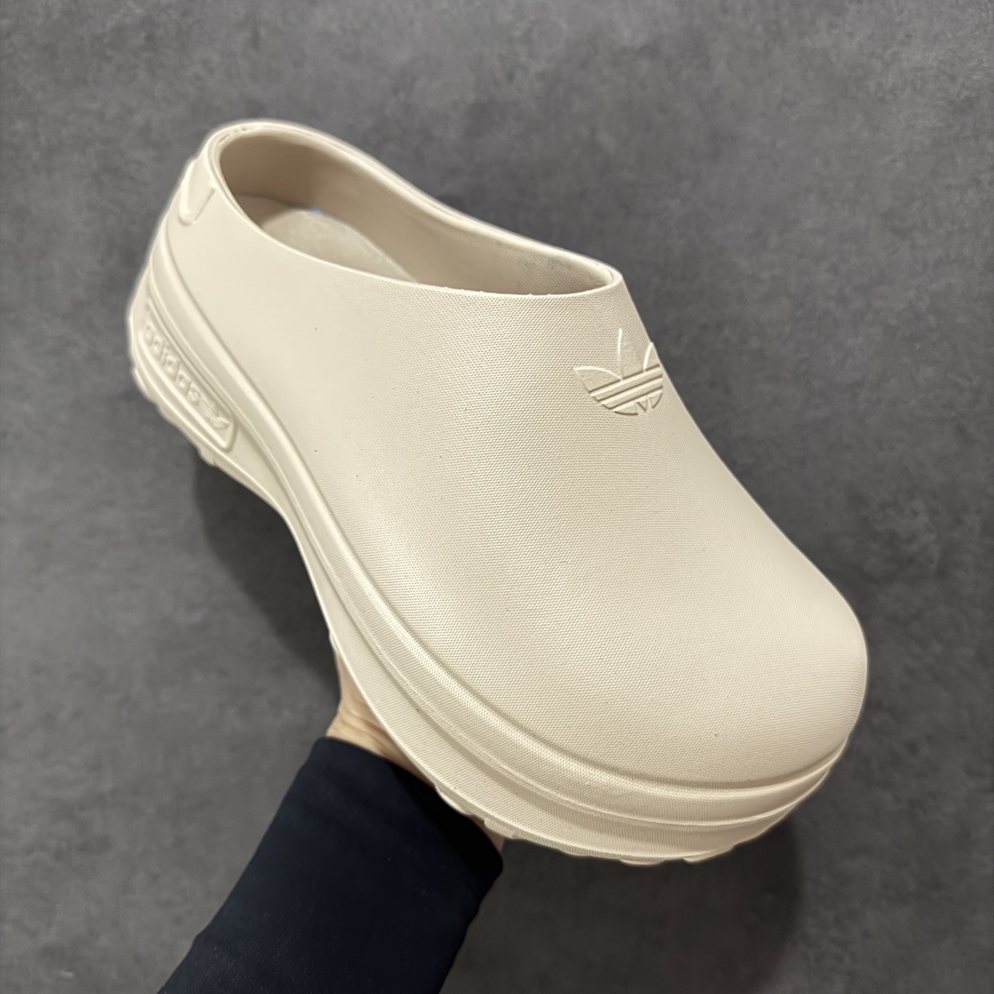 110 cs版本AD Adifom Stan Smith Platform Mule史密斯原型改良系列穆勒风松糕厚底休闲包头露跟凉鞋式拖鞋