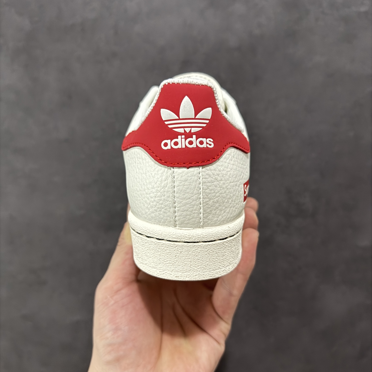 240 定制版AD Original Superstar x Supreme 白蓝红 JY8905