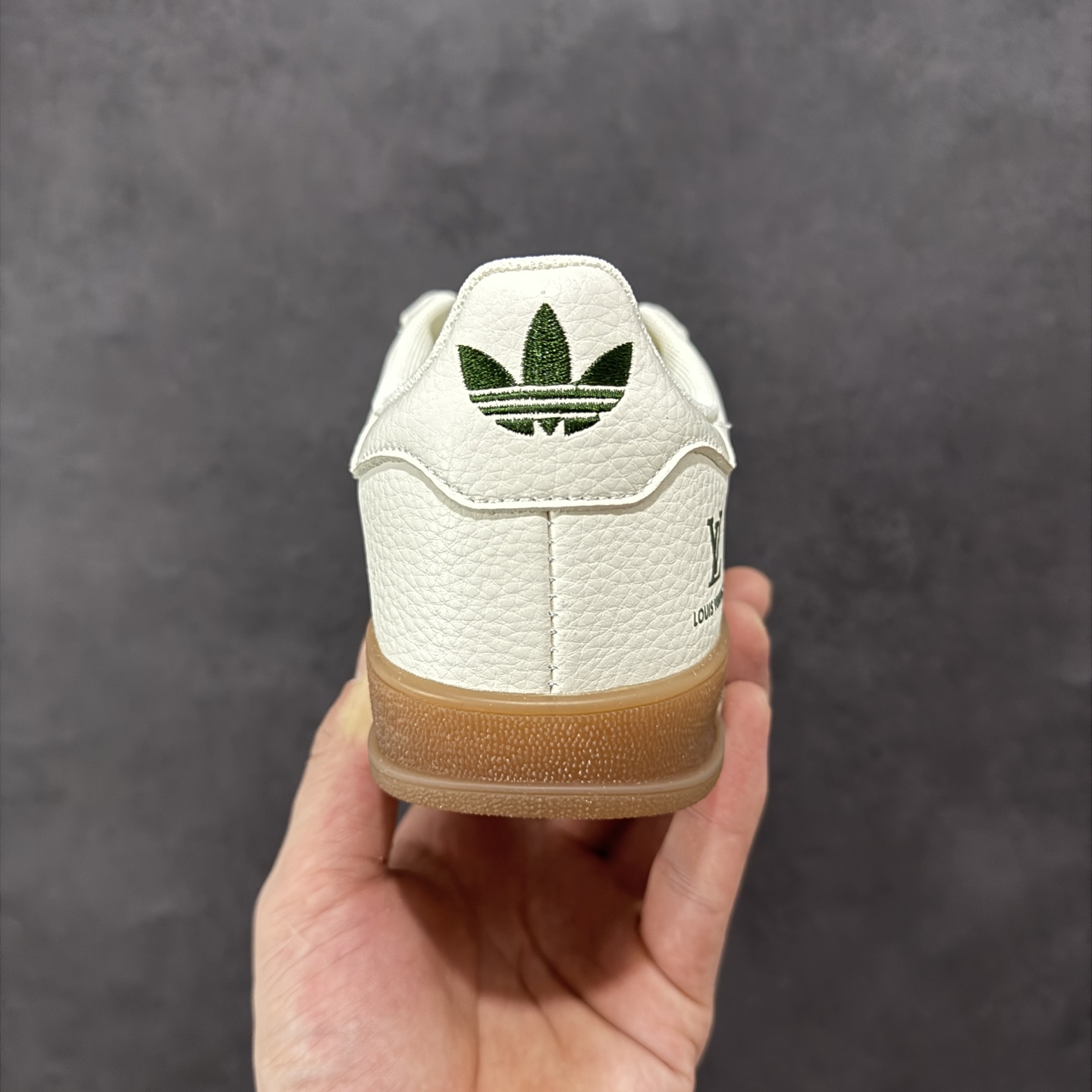  
【定制版】adidas originals Samba OG x Louis Vuitton 米白绿