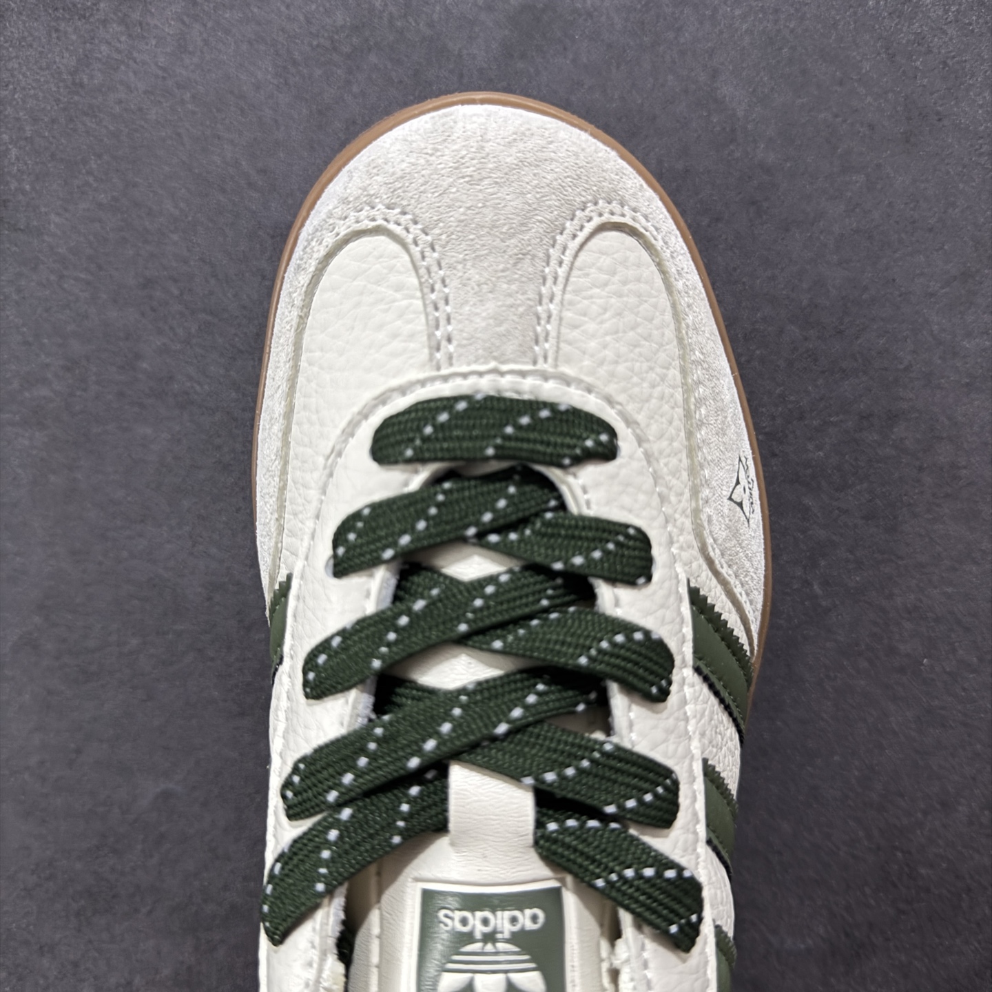  
【定制版】adidas originals Samba OG x Louis Vuitton 米白绿