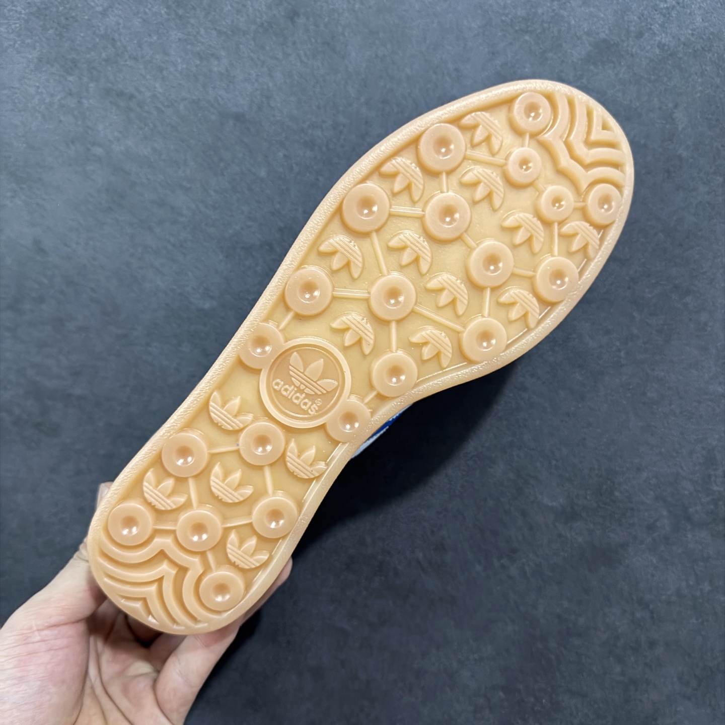 170 正确版adidas Originals Gazelle INdoor 蓝白 三叶草休闲防滑耐磨低帮板鞋 JI2061