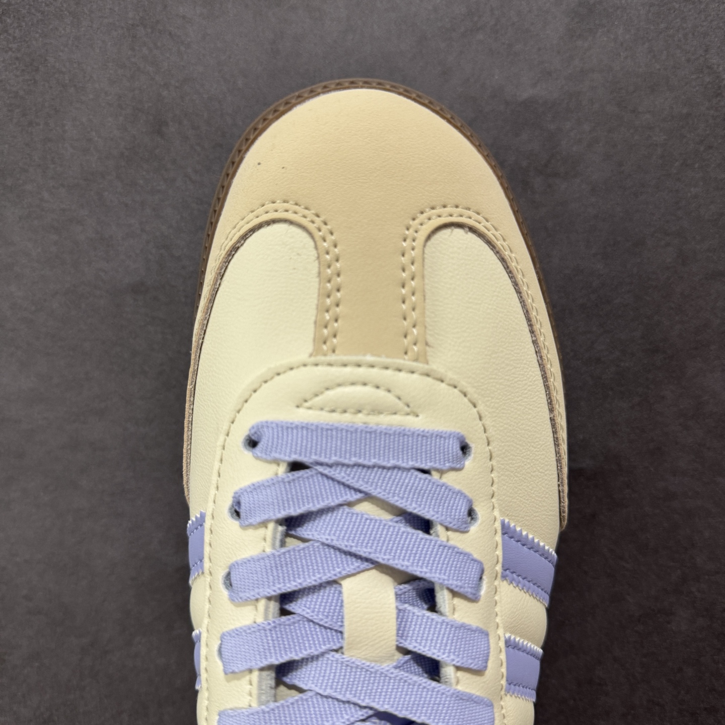 170 正确版Addis Original Samba 复古单品 星黛露米紫色 复古桑巴板鞋 JI2678