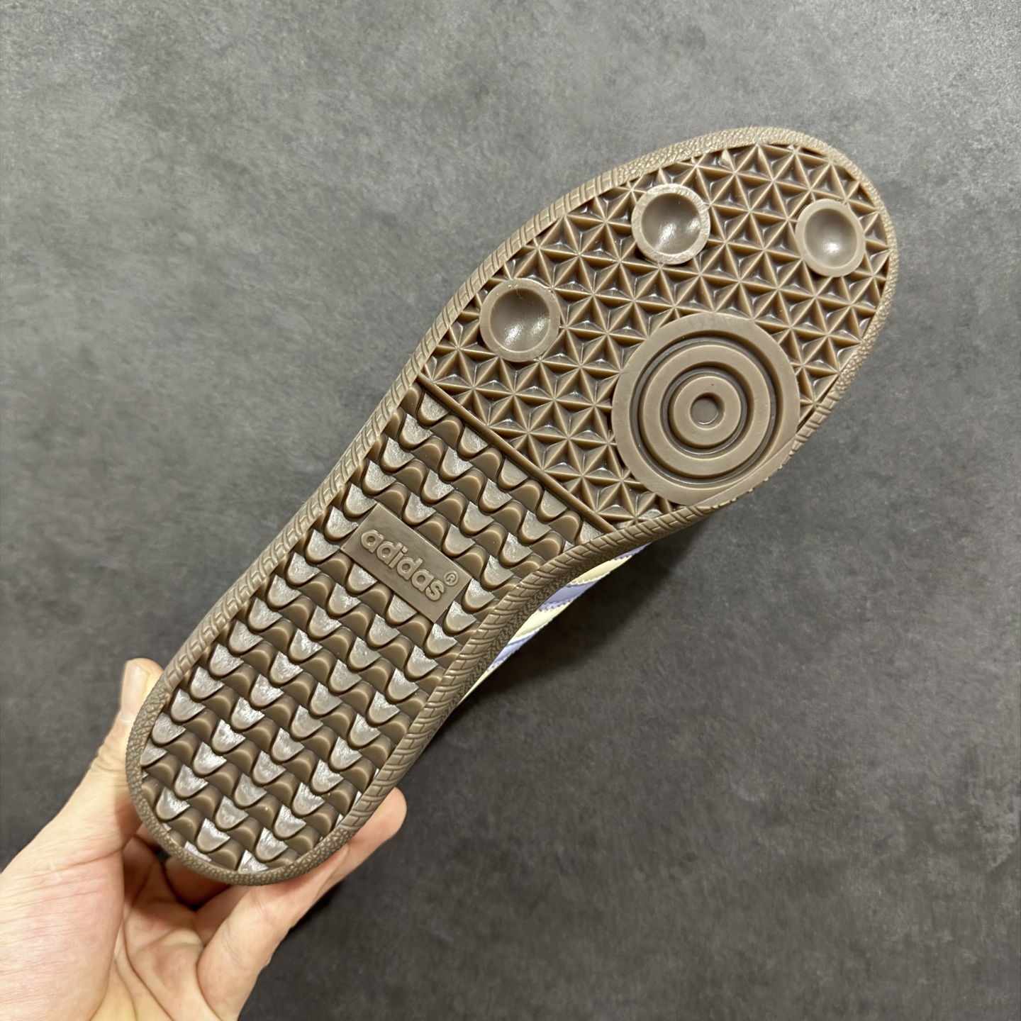 170 正确版Addis Original Samba 复古单品 星黛露米紫色 复古桑巴板鞋 JI2678