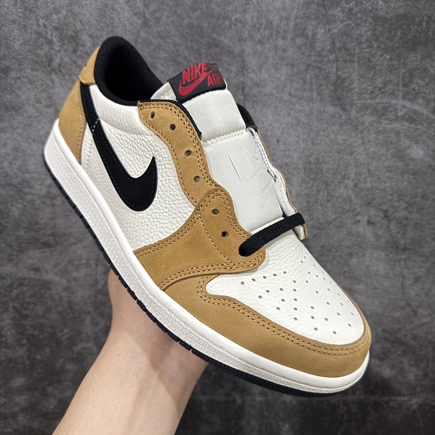 
Air Jordan 1 Low OG 白棕麦 新秀 AJ1 乔丹1代 aj1 乔1 低邦 男女同款 