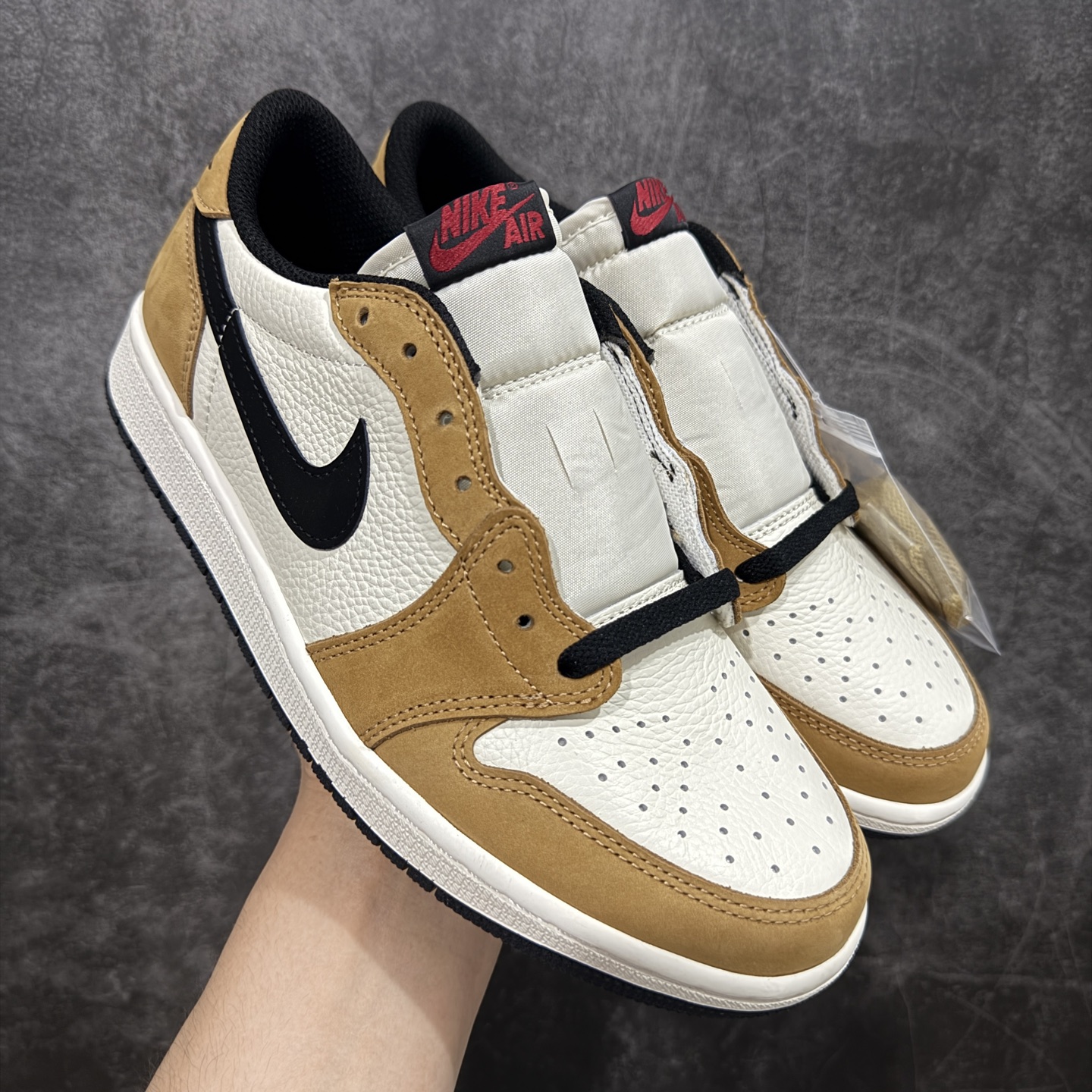 
Air Jordan 1 Low OG 白棕麦 新秀 AJ1 乔丹1代 aj1 乔1 低邦 男女同款 