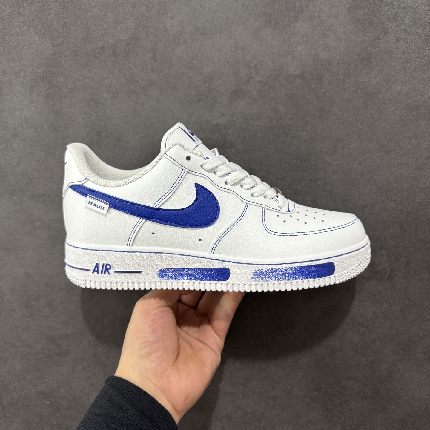 【定制版】Nike Air Force 1’07 Low 蓝色海洋 空军一号低帮休闲板鞋 ZH0316-083