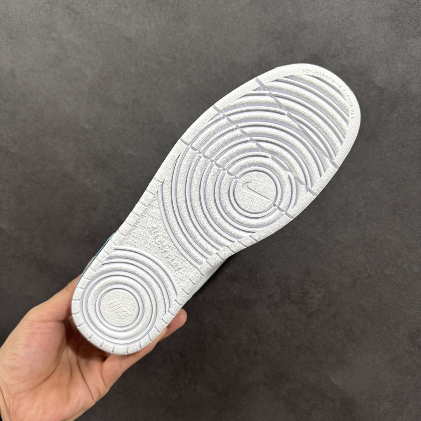 【定制版】NIKE Court Borough Low 2 FP 白蓝 休闲运动板鞋 BQ5448-212