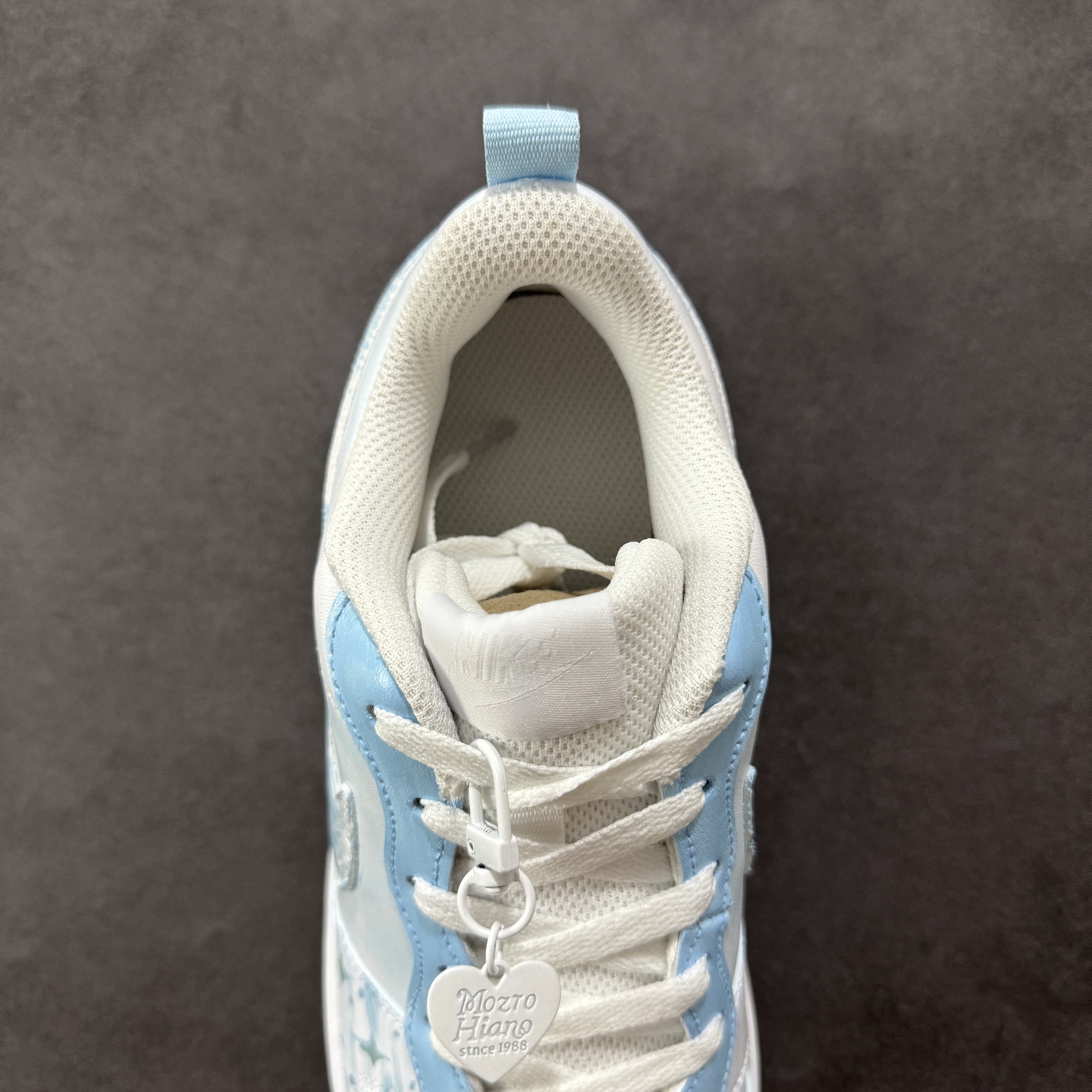 【定制版】NIKE Court Borough Low 2 FP 白蓝 休闲运动板鞋 BQ5448-212