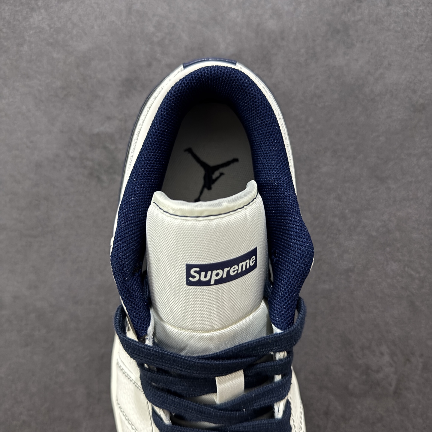Air Jordan 1 Low AJ1 乔1 Supreme联名 米蓝勾 高端定制 低帮复古篮球鞋 XX3168-176
